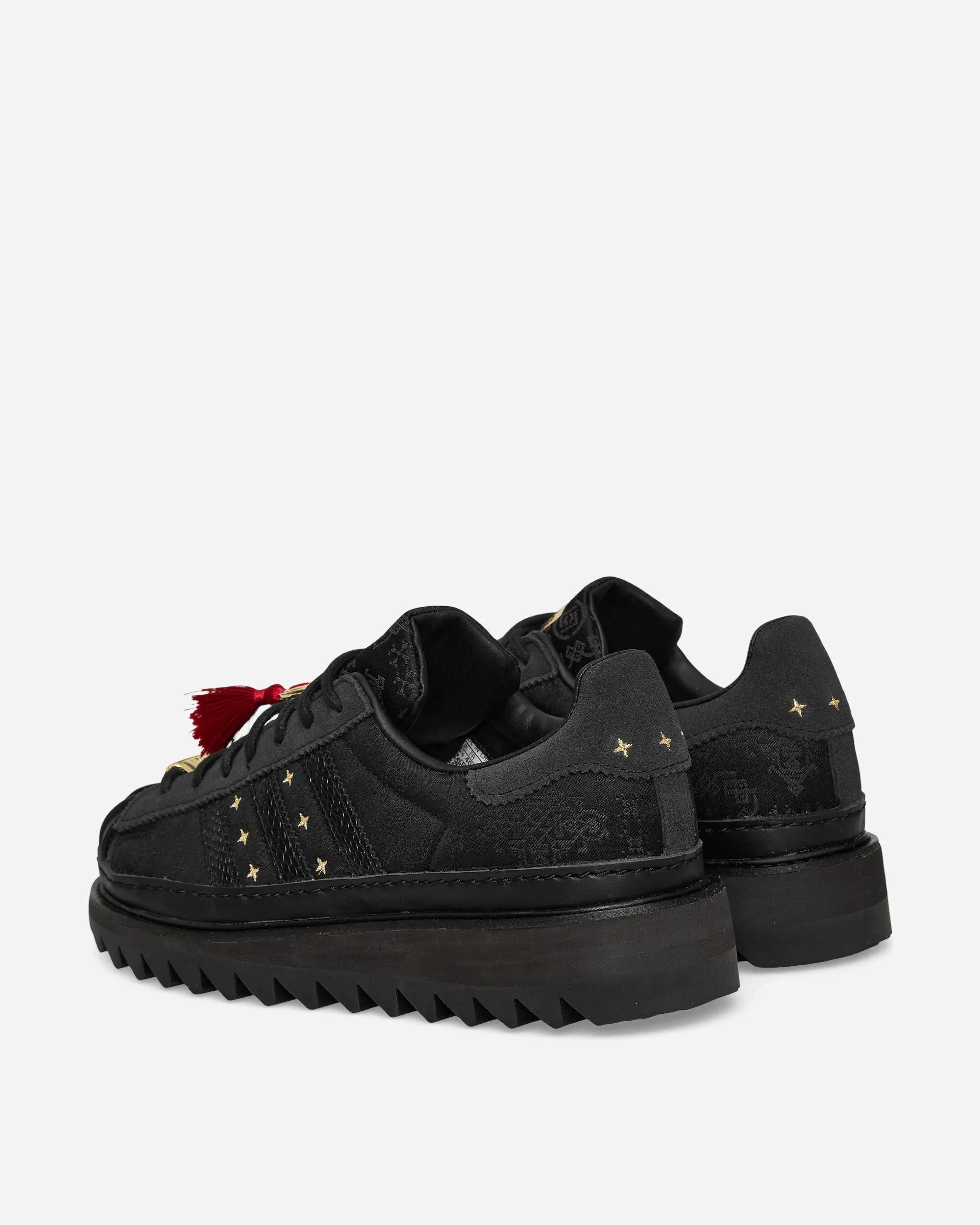 Slip Proof Sun Day CLOT By Edison Chen Superstar Sneakers Core Black