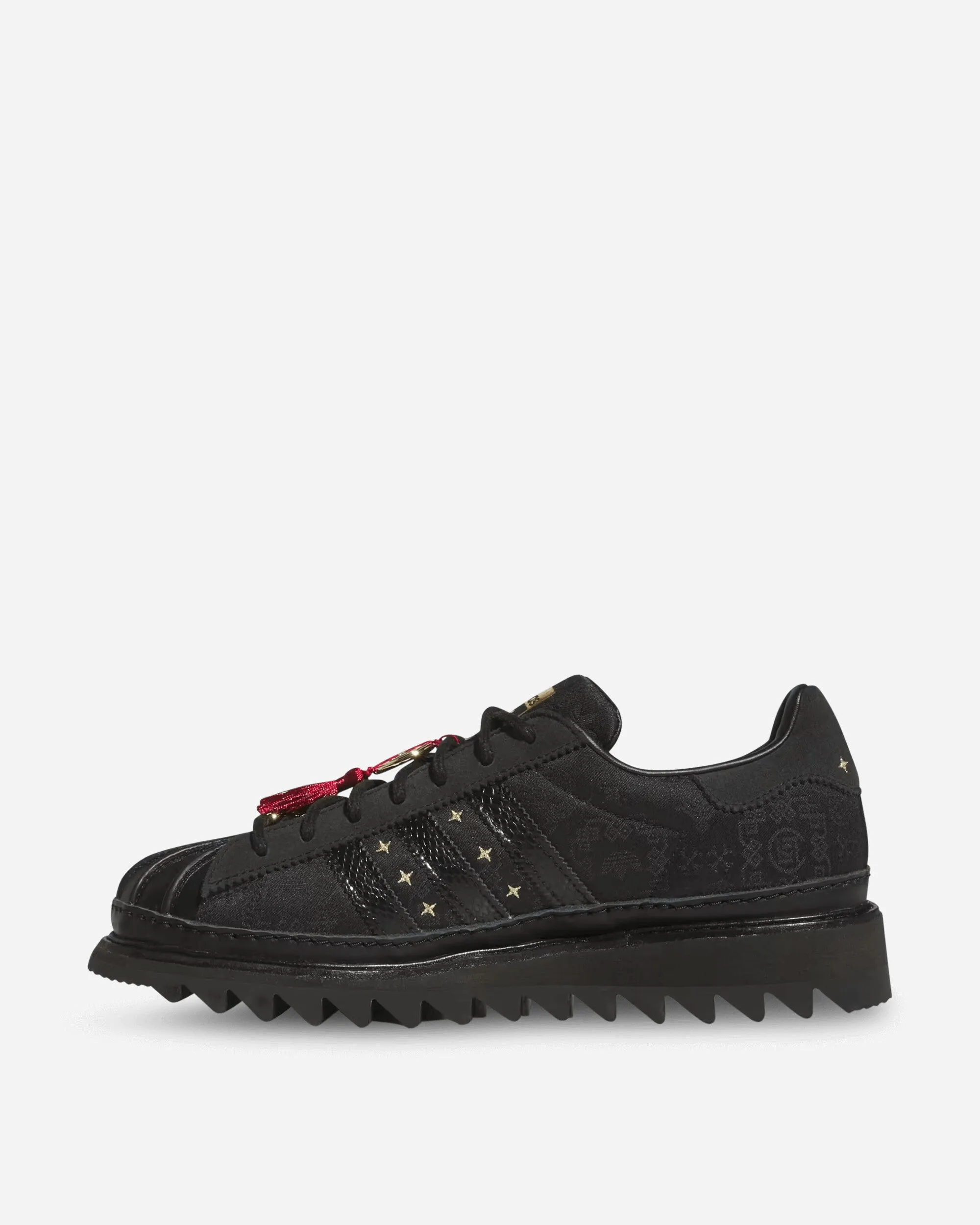 Travel Mood CLOT By Edison Chen Superstar Sneakers Core Black