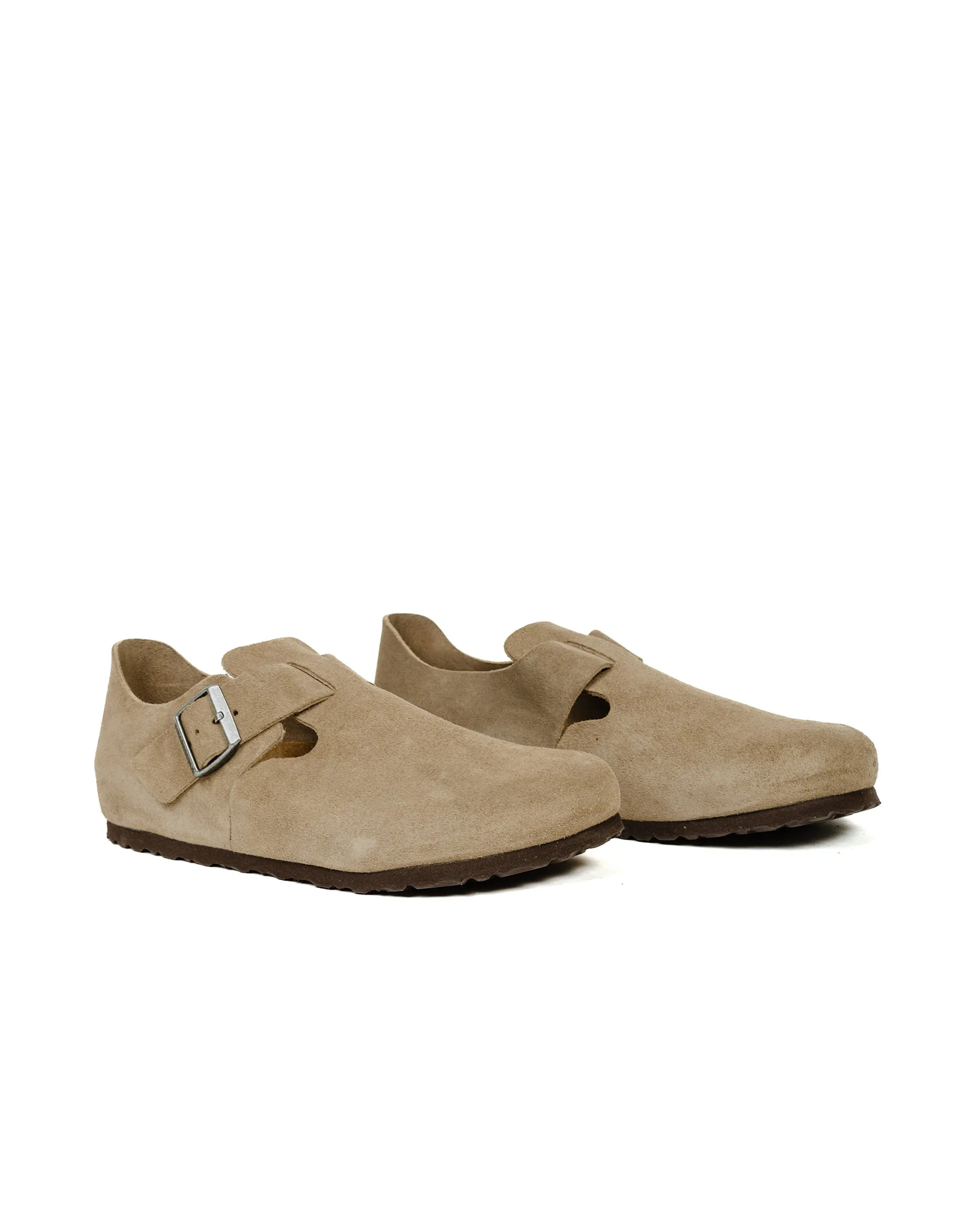 Comfortable Experience Birkenstock London Taupe Suede