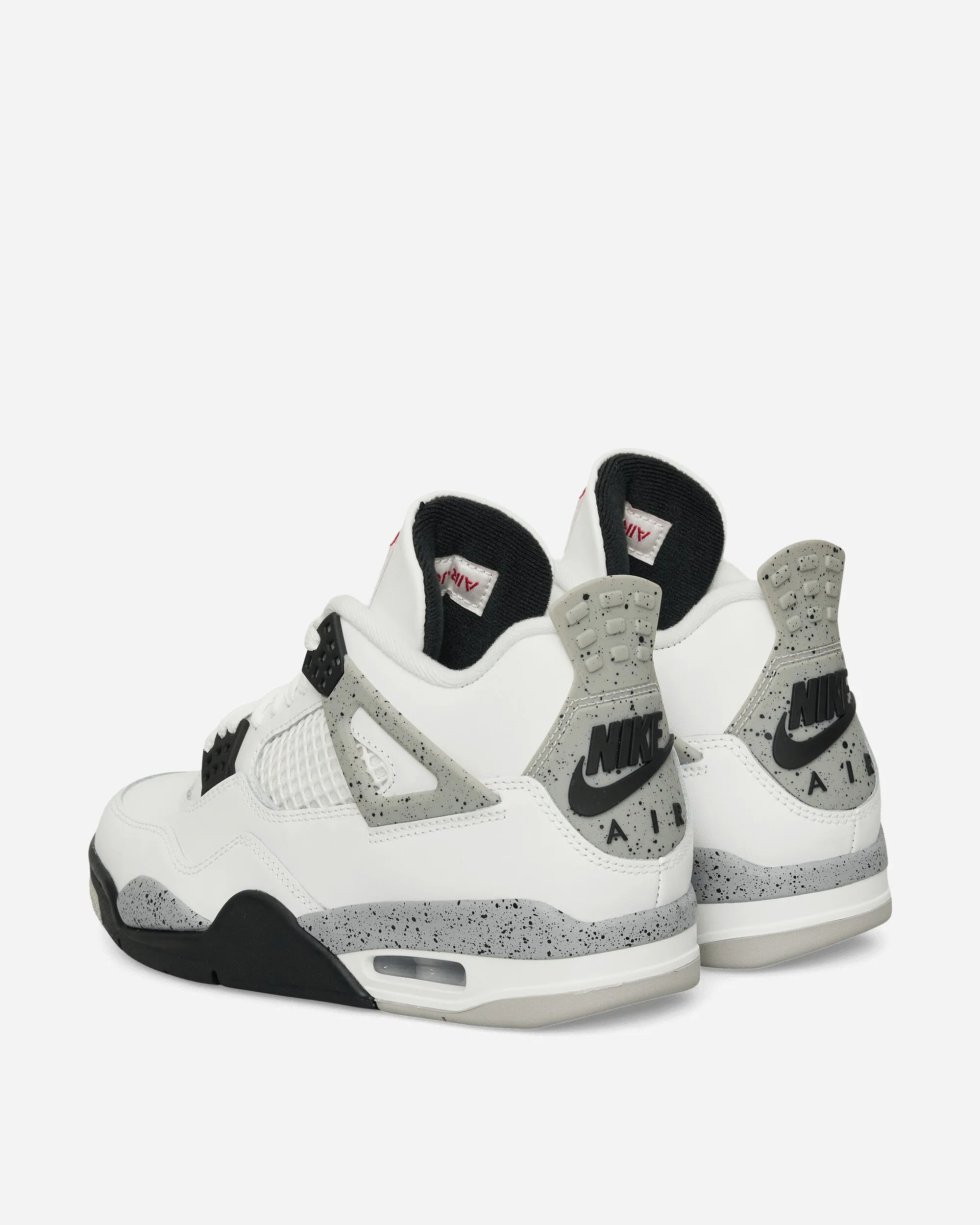 Air Jordan 4 Sneakers White Cement Fast Step
