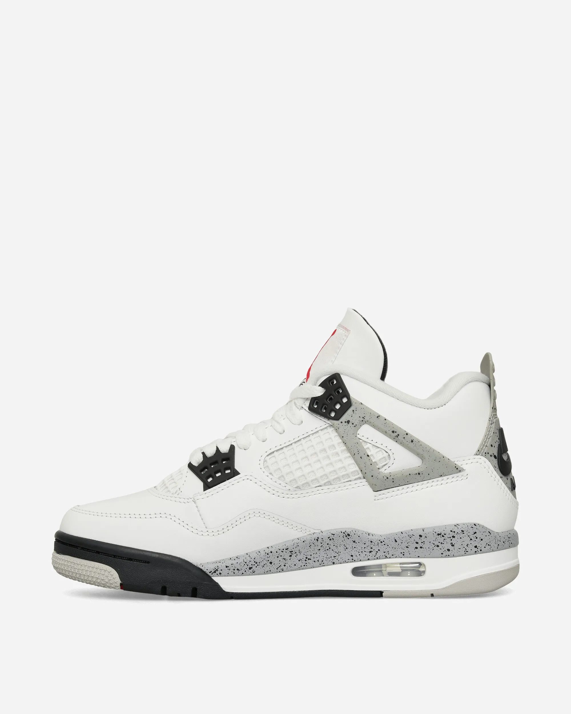 Air Jordan 4 Sneakers White Cement Rainy Day Wear Easy