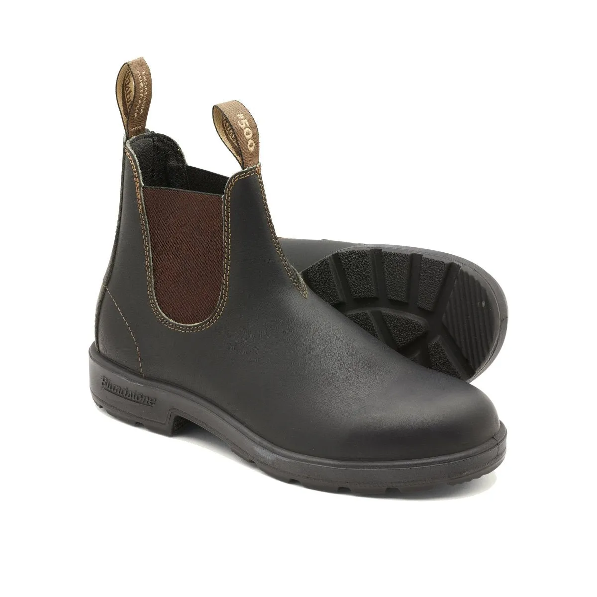 Mixed Texture Blundstone Men's 500 Brown
