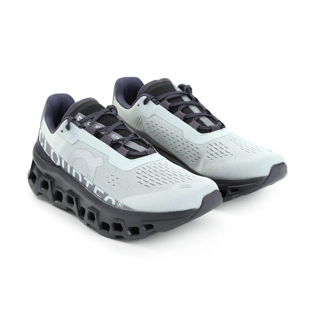 Cloudmonster 'Glacier Black' Adaptive Shape Reinforced Seams