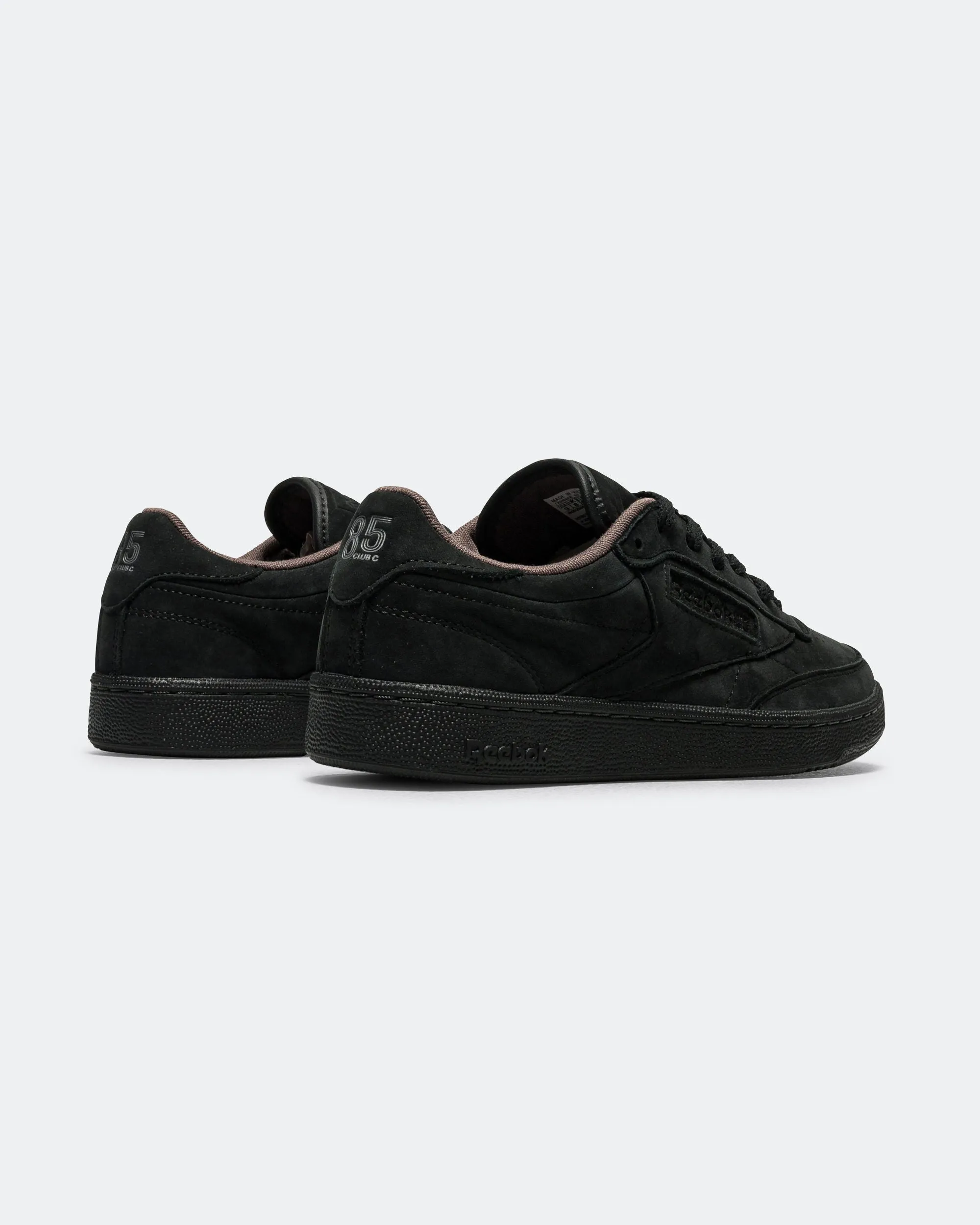 Ultra Responsive Midsole Arch Relief Club C 85 Vintage - Black/Washed Black-Trek Grey