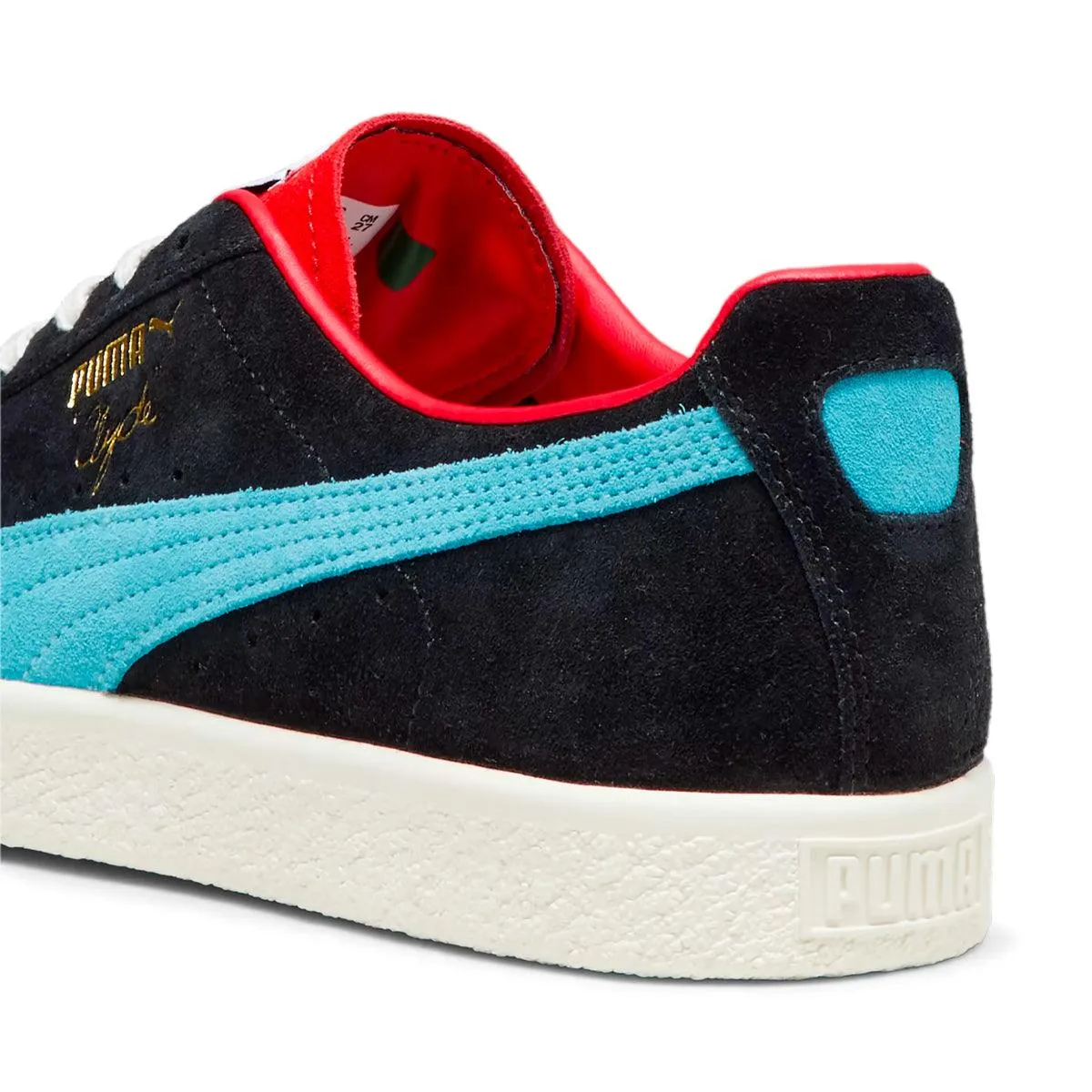 Multi Directional Grip Outdoor shoes Clyde OG 'PUMA Black For All Time Red'