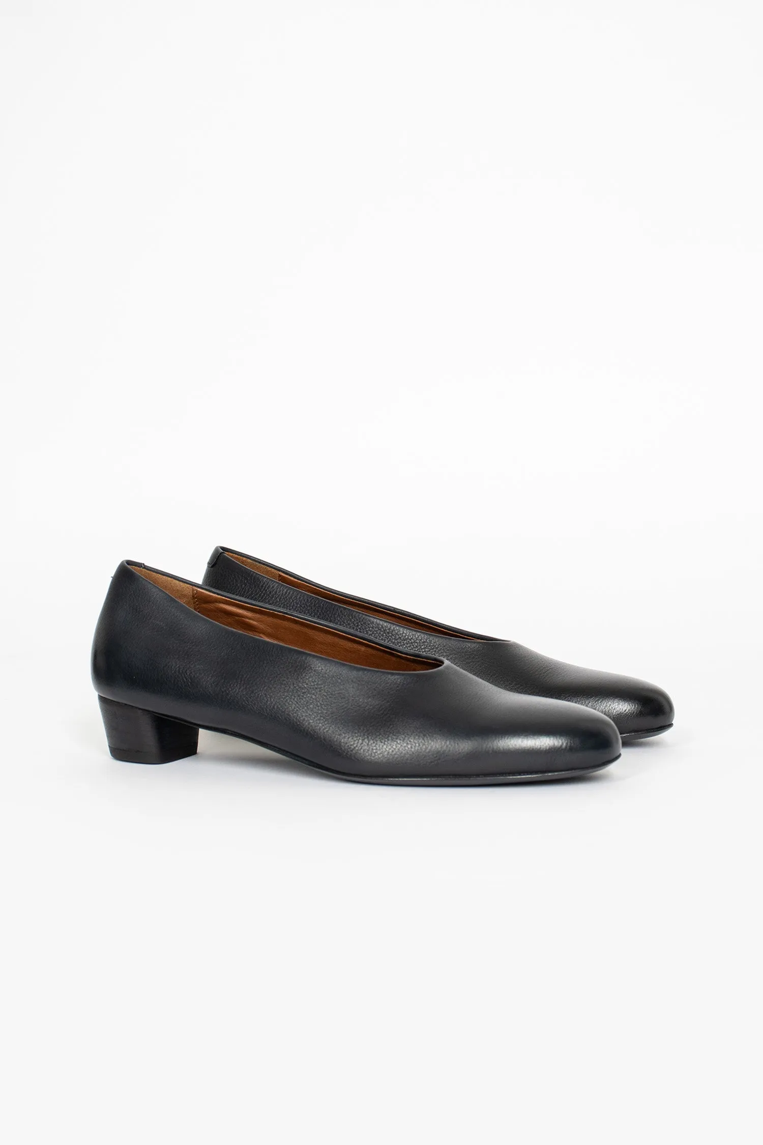 Mules style Retro Style Codina Pump Midnight Blue