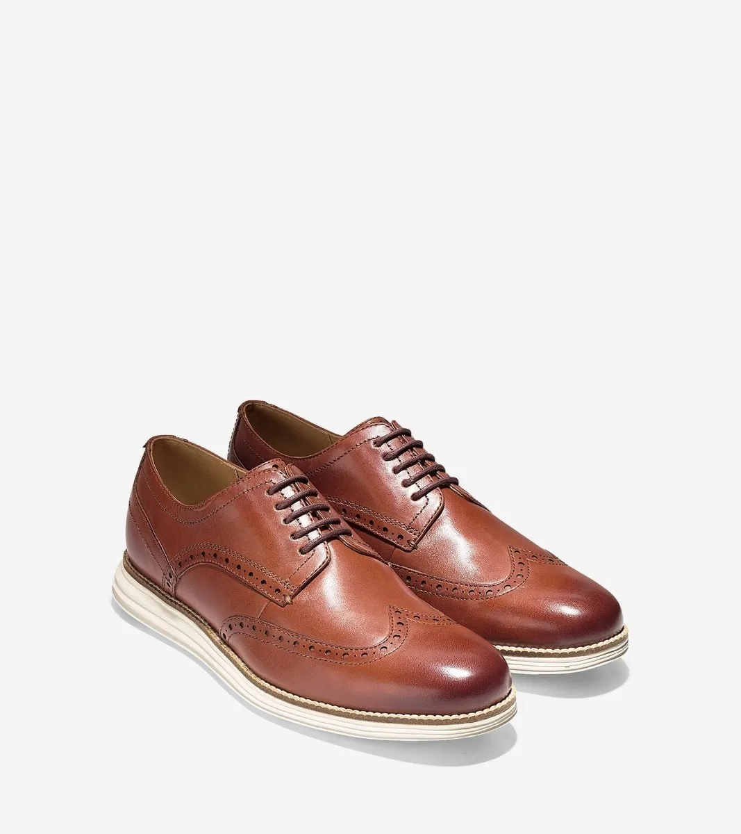 Cole Haan Men's Original Grand Wingtip Oxford Tan Cloud Comfort