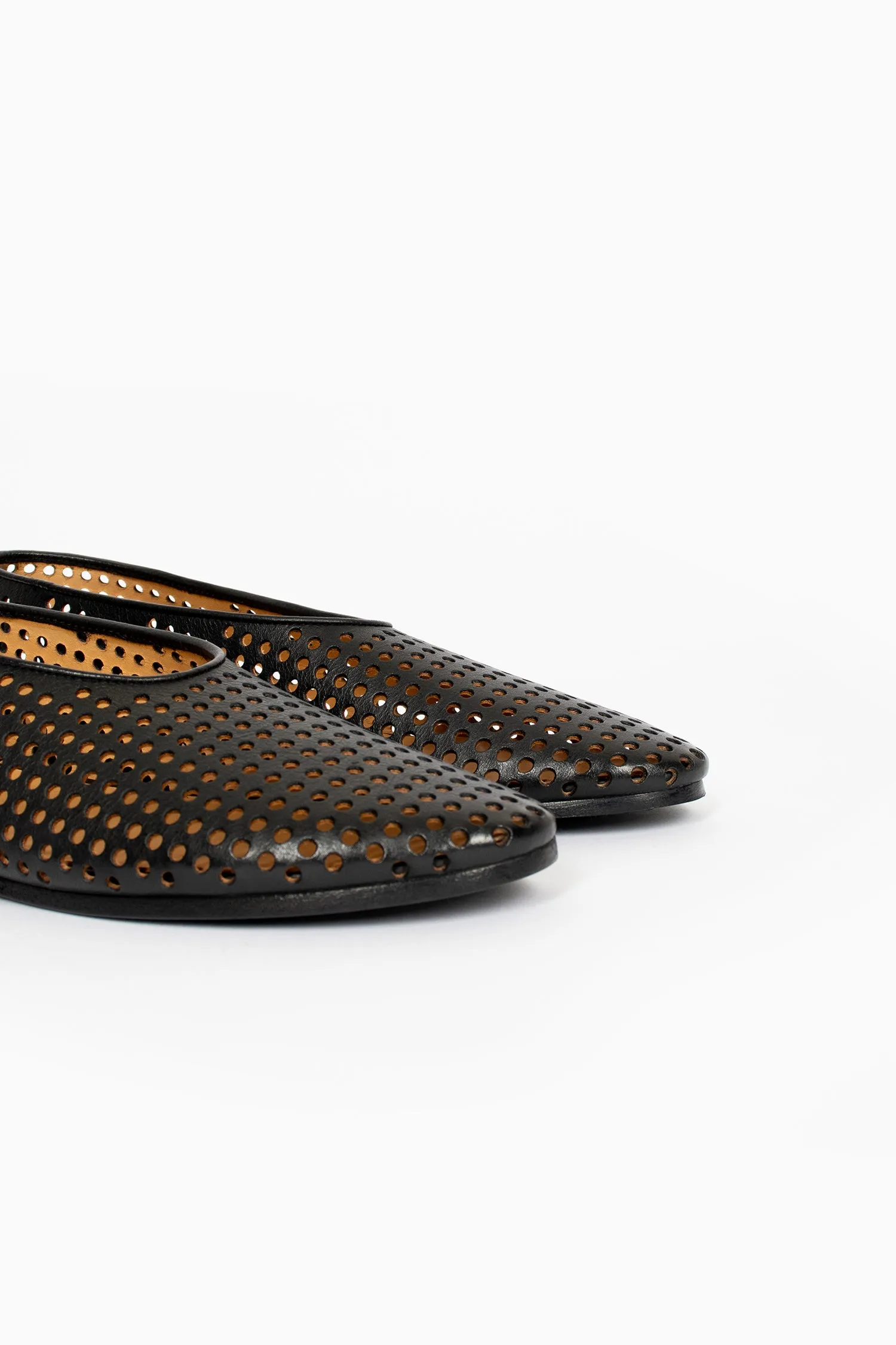 Holiday Style Family Out Coltellaccio Forata Ballerina Black