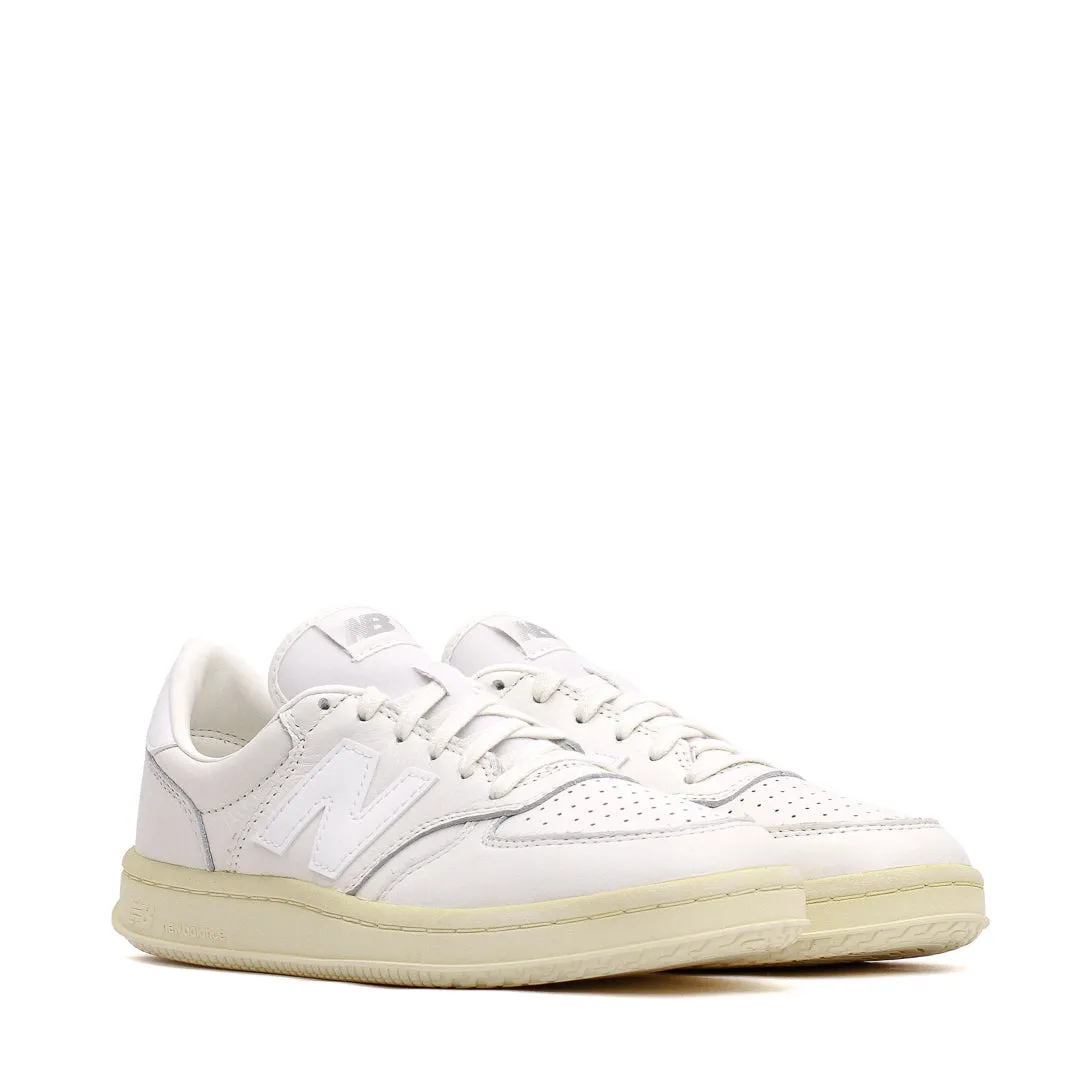 Track and field Simple Designs New Balance Men T500 Sea Salt White CT500WL