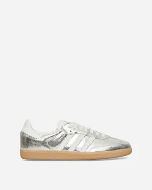 Urban Dailywear Lunch Jog Women's Samba OG Sneakers Silver Metallic / Cloud White