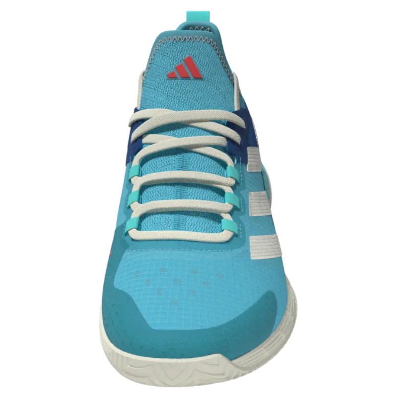 Athletic Athletic Appeal Adidas Adizero Ubersonic 4.1  Men Tennis Shoes - Turquoise / Light Aqua / Off White