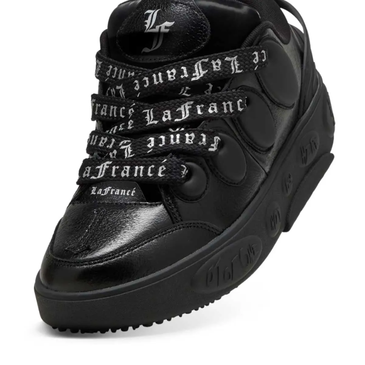   LAMELO BALL LaFranc?? Black Written in Chrome 'PUMA Black Silver Mist' Low Support Breathable Perforations