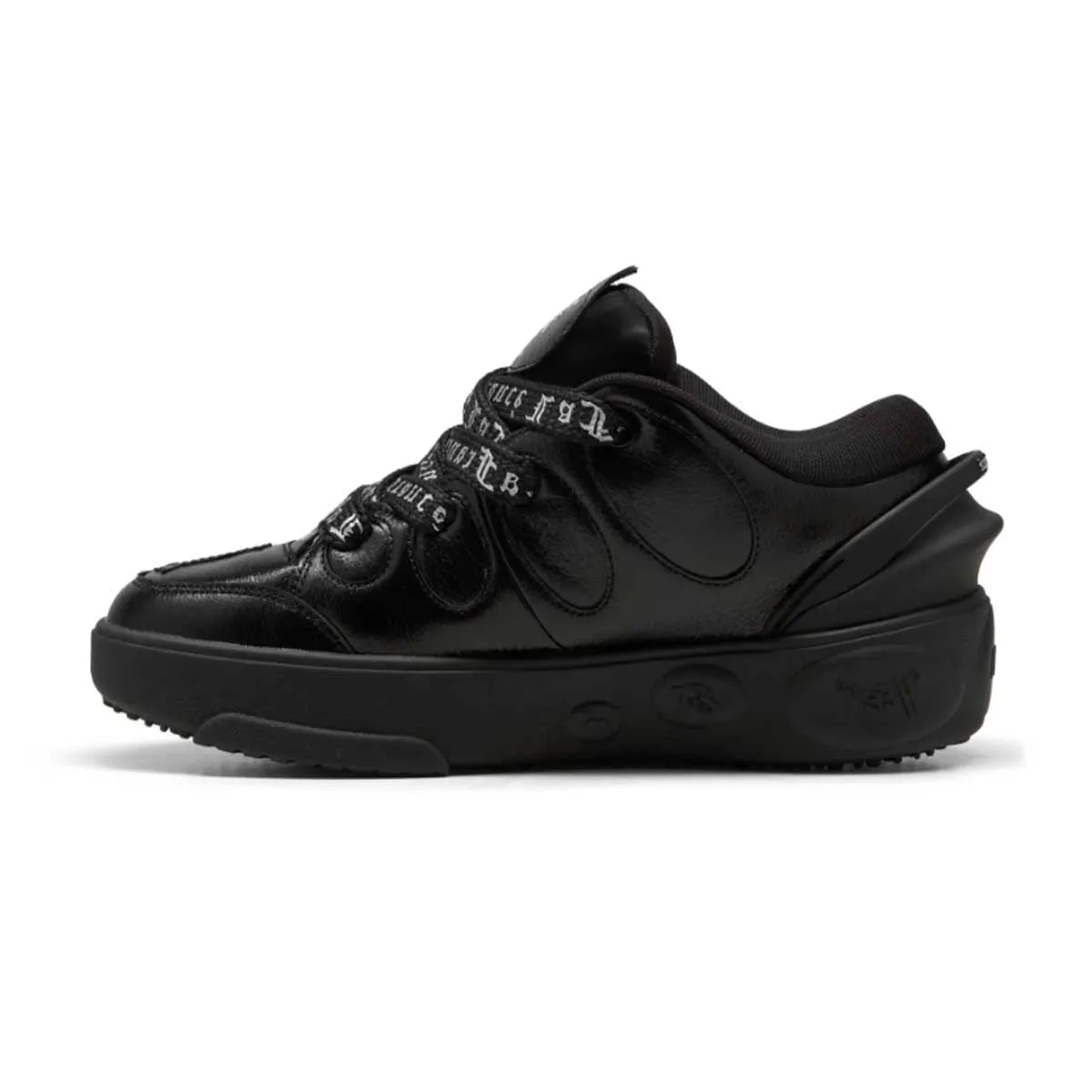 Low Cut   LAMELO BALL LaFranc?? Black Written in Chrome 'PUMA Black Silver Mist'