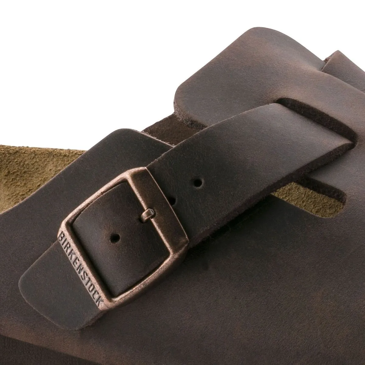 Birkenstock Men's Boston Habana Oiled Leather Habana (Men's Oversizes Available) Run Errand
