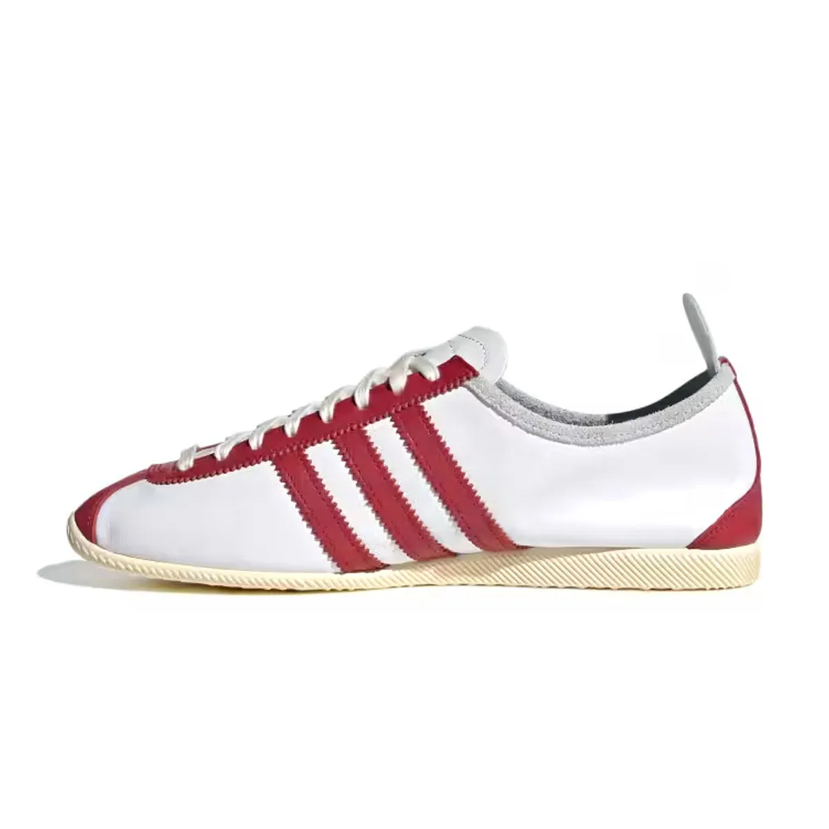 3D Knit Engineering Casual flexibility Japan 'Cloud White Power Red'