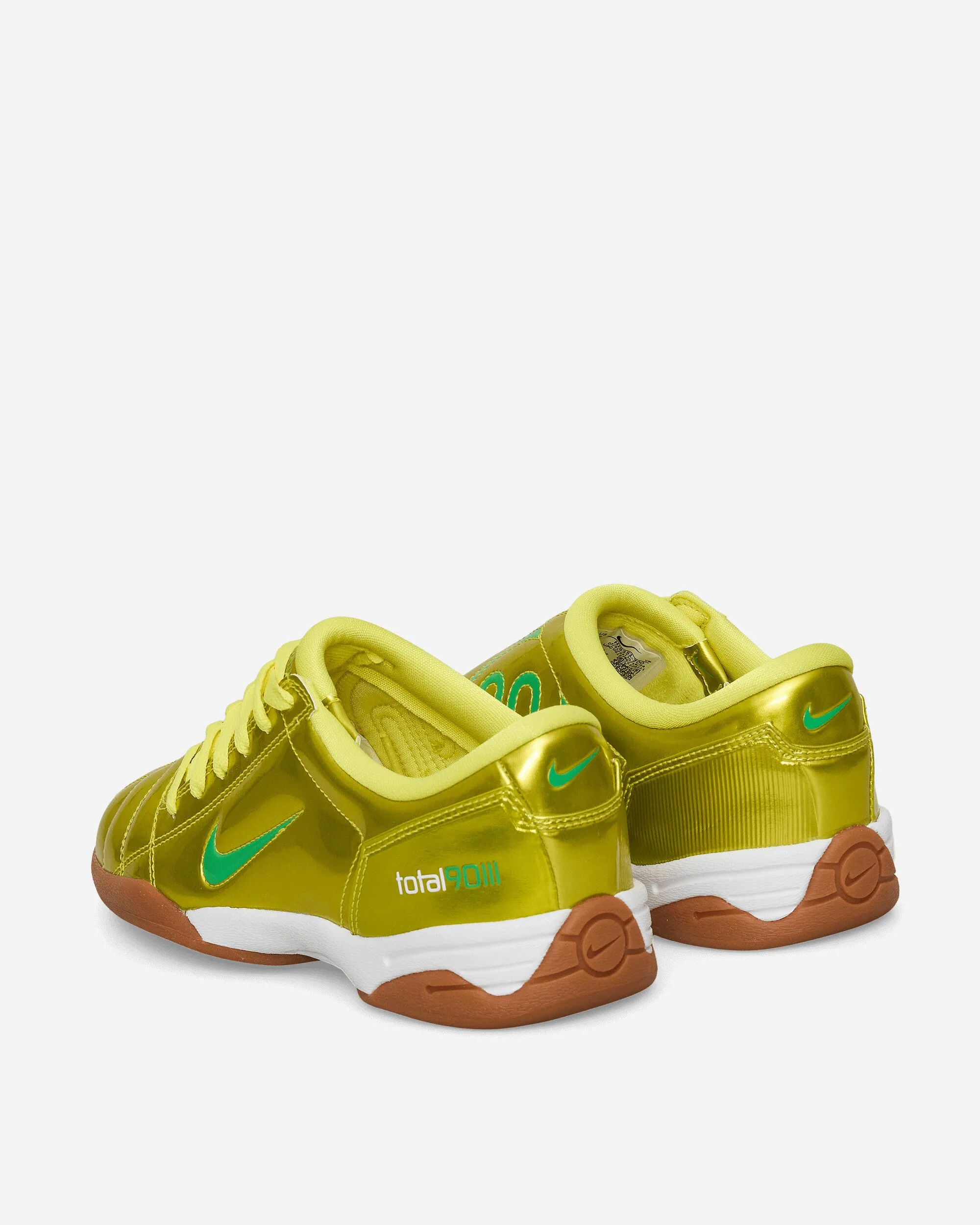 Ventilated Mesh Flat Bottom Total 90 Sneakers Dynamic Yellow / Green Spark