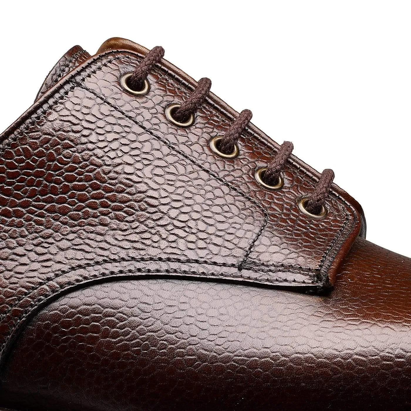 Smart Casual Sandhurst Dark Brown Scotch Grain