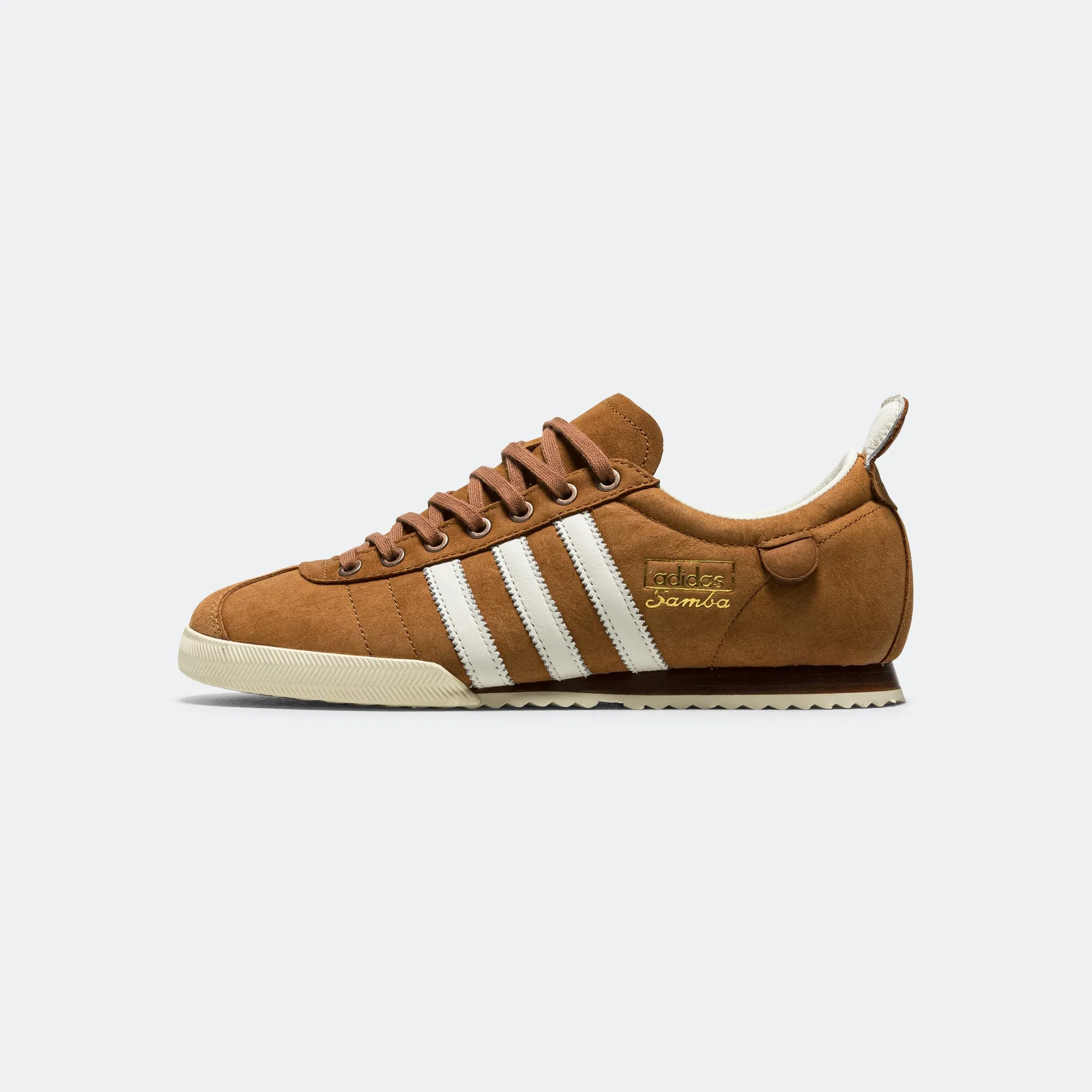 Samba '62 - Wild Brown/Off White-Preloved Brown Non-marking sole