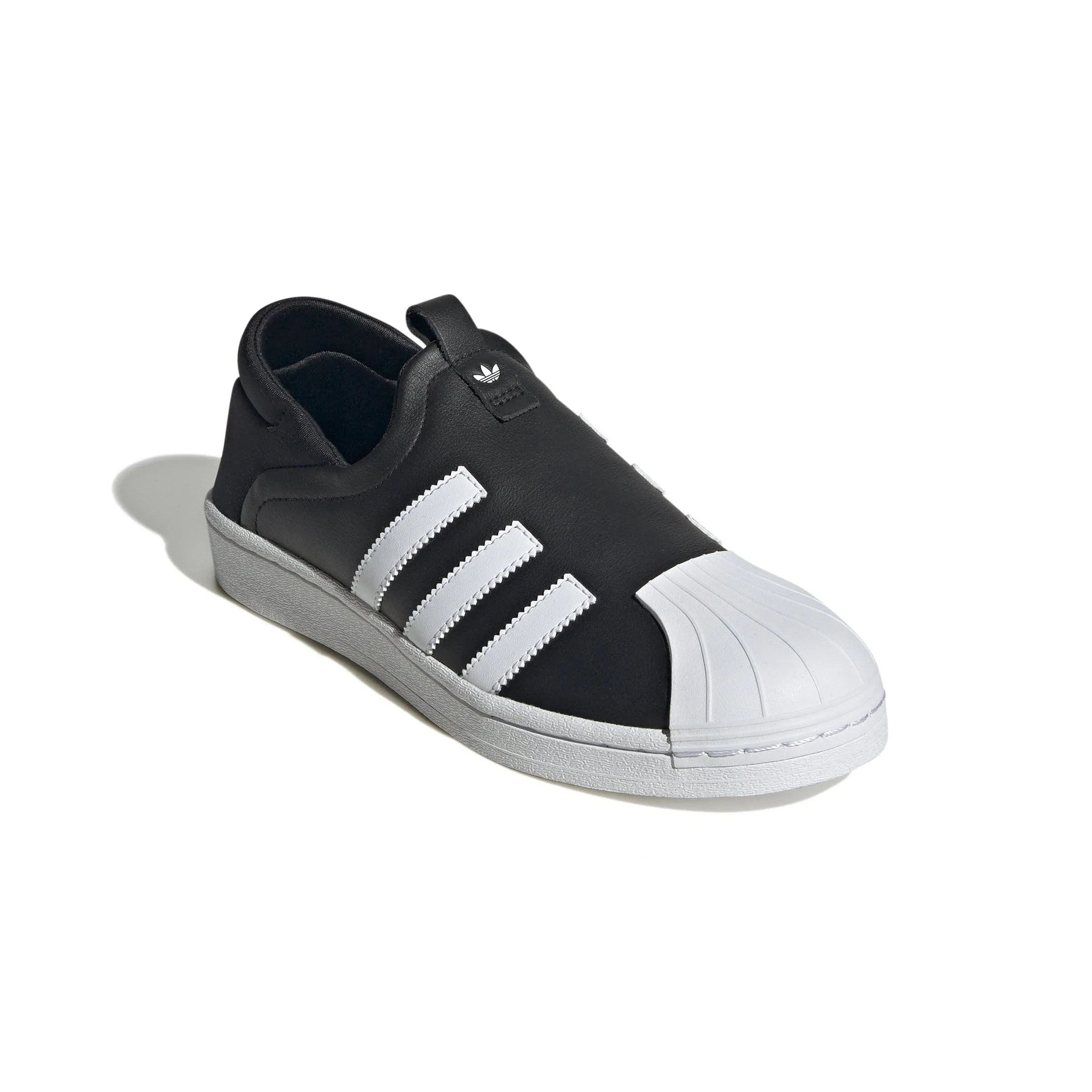 Wmns Superstar Slip-On 'Core Black' Coast Hike Stroll Shoes