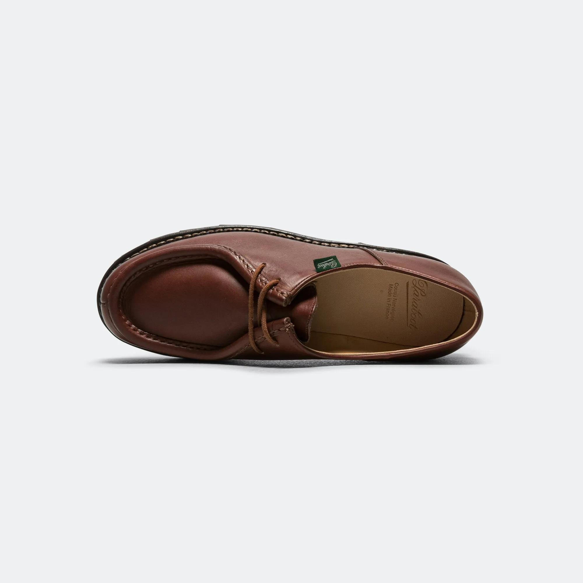 Michael/Marache II - Lisse Marron Unique Sole Outsole Grip