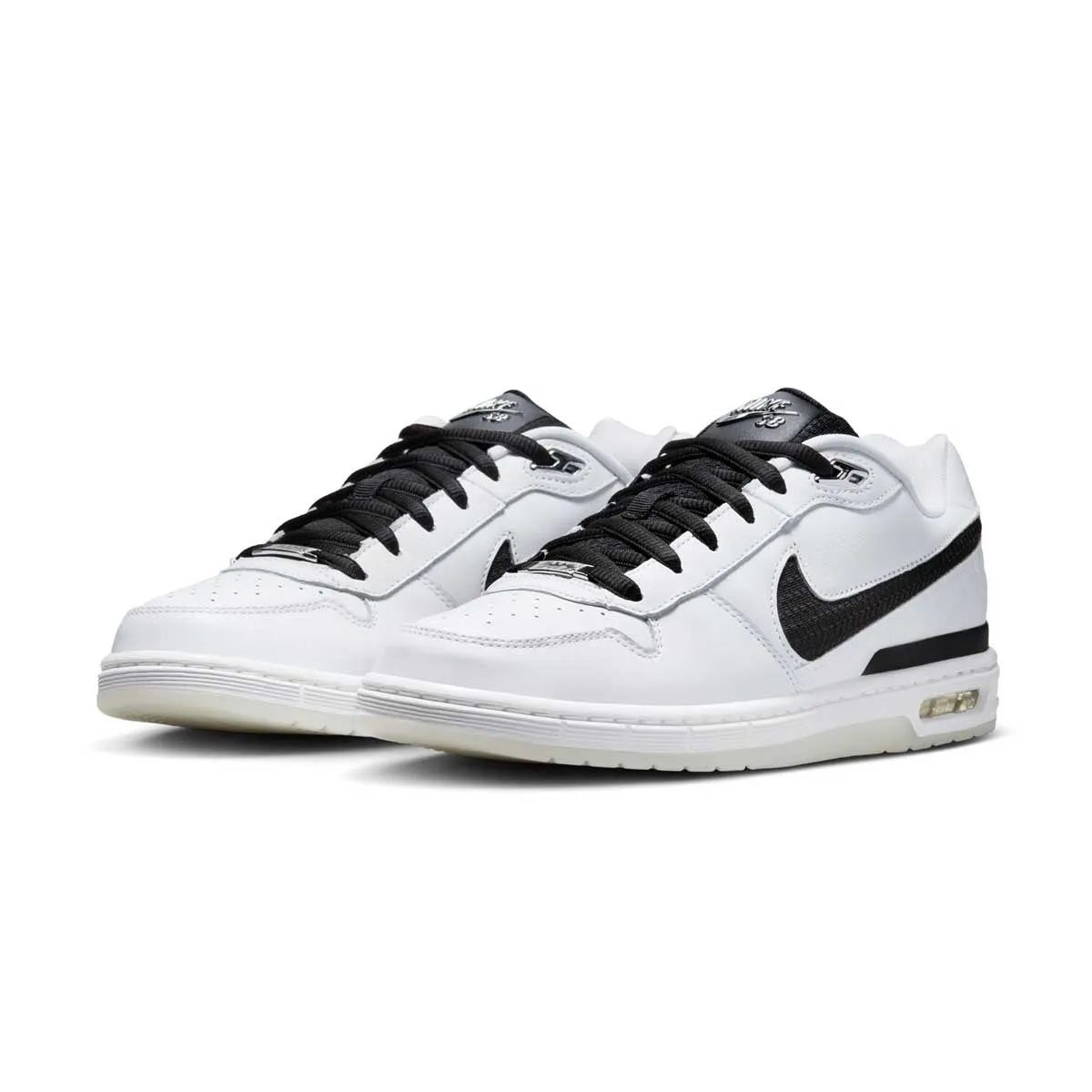 Comfortable Step True Comfort   Paul Rodriguez SB Air Zoom Low QS 'White Black'