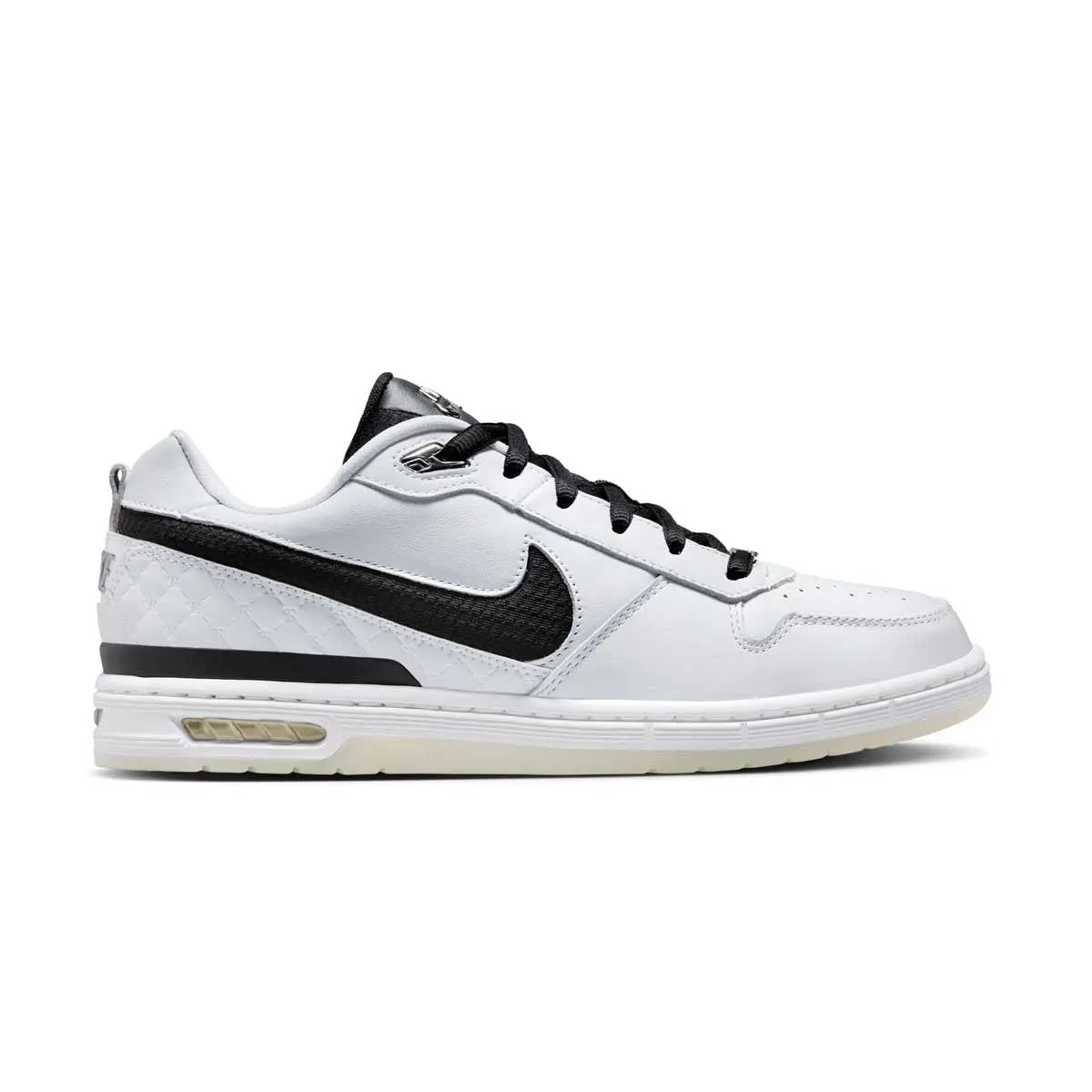   Paul Rodriguez SB Air Zoom Low QS 'White Black' Durable Sole