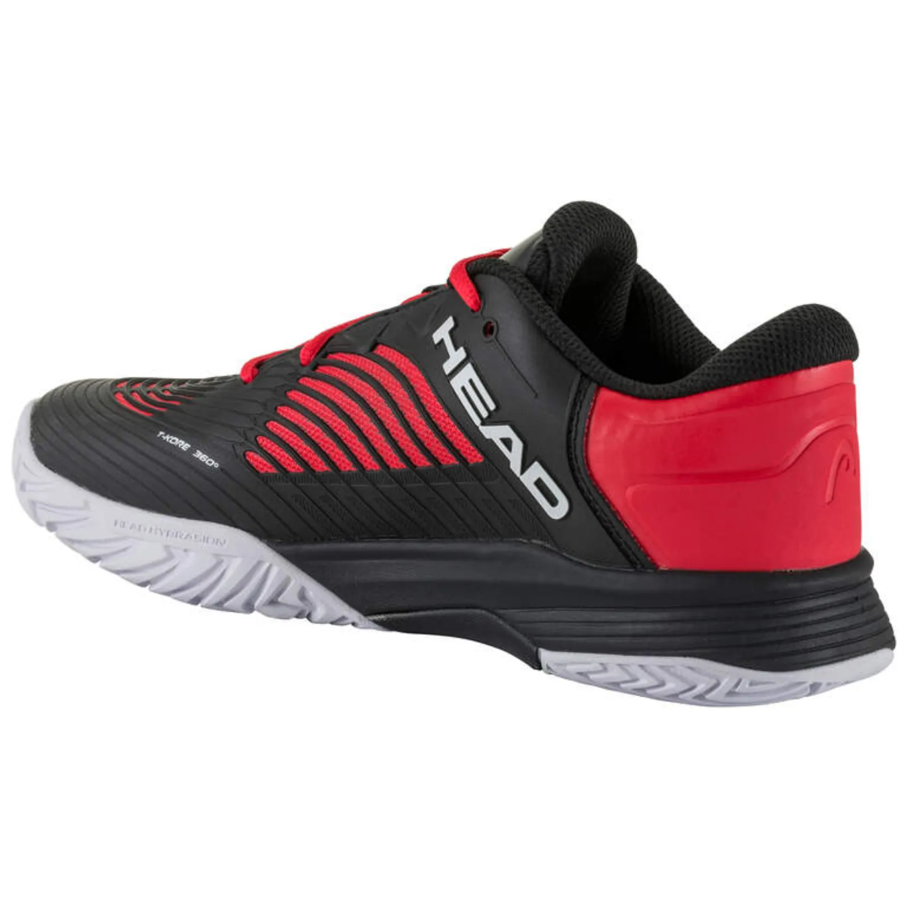 Balance Control Energy return Head Revolt Pro 4.5 Junior Tennis Shoes - Black/Red