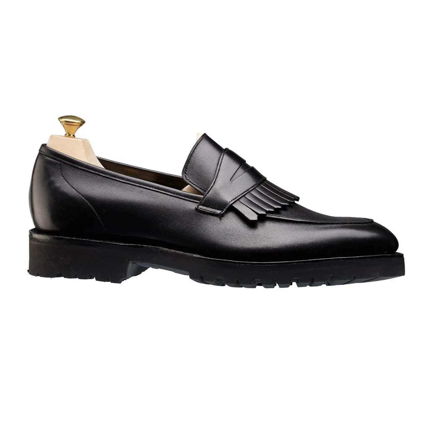 Julia Black Calf Genuine Leather