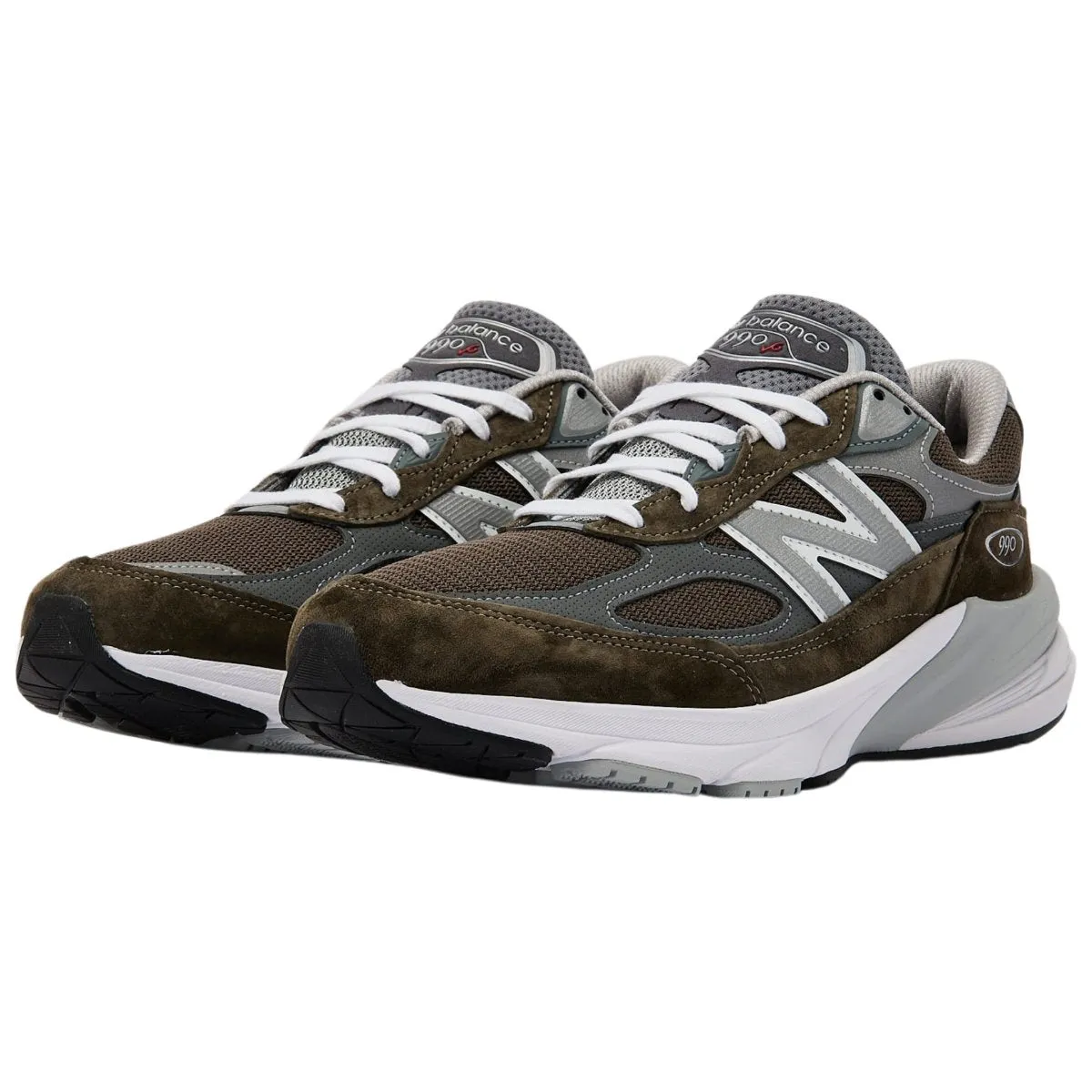 Comfy Steps RecycledMaterial New Balance Men's U990OG6 Olive Suede