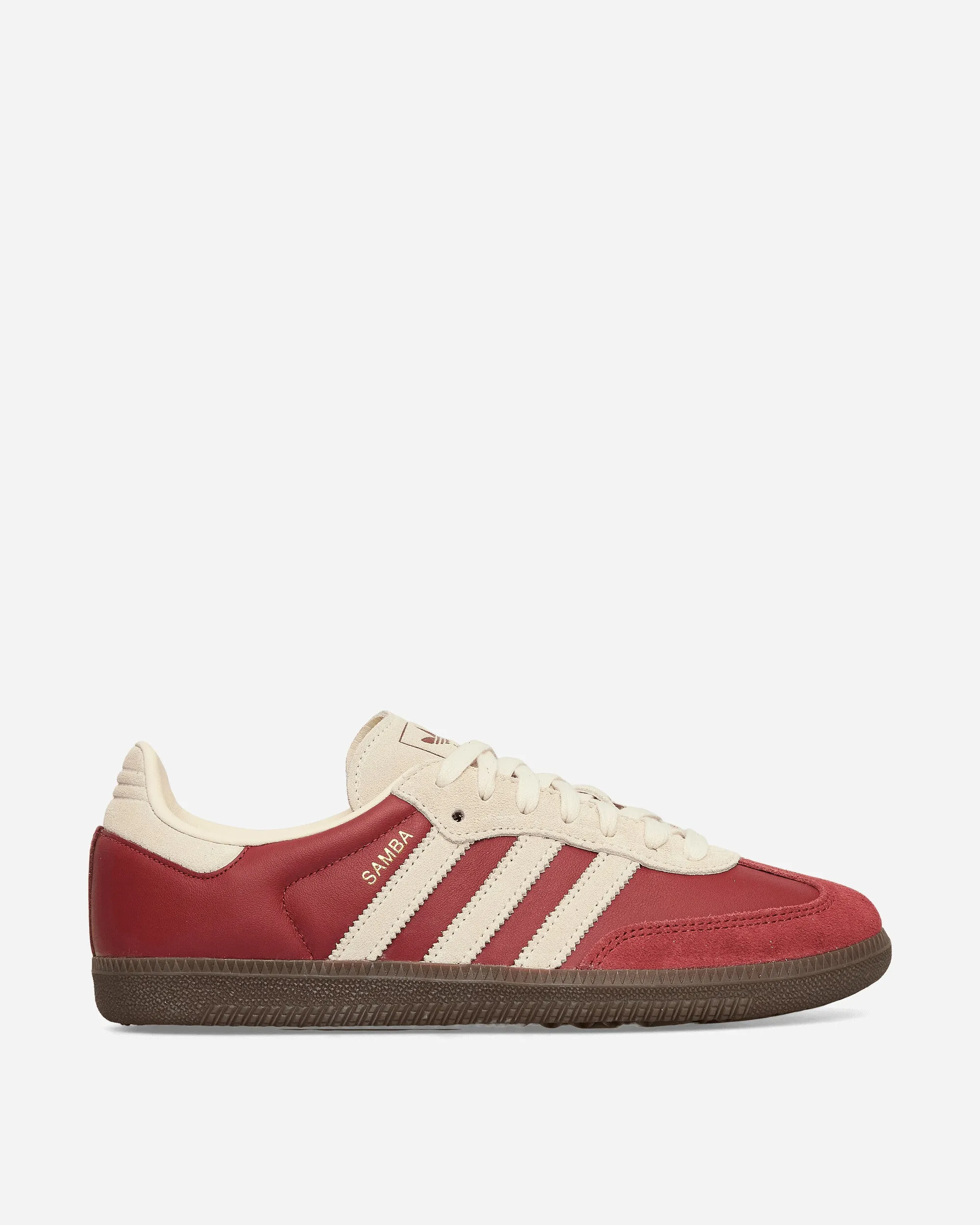 Cushioned Footbed Bus stop Samba OG Sneakers Preloved Ruby / Cream White