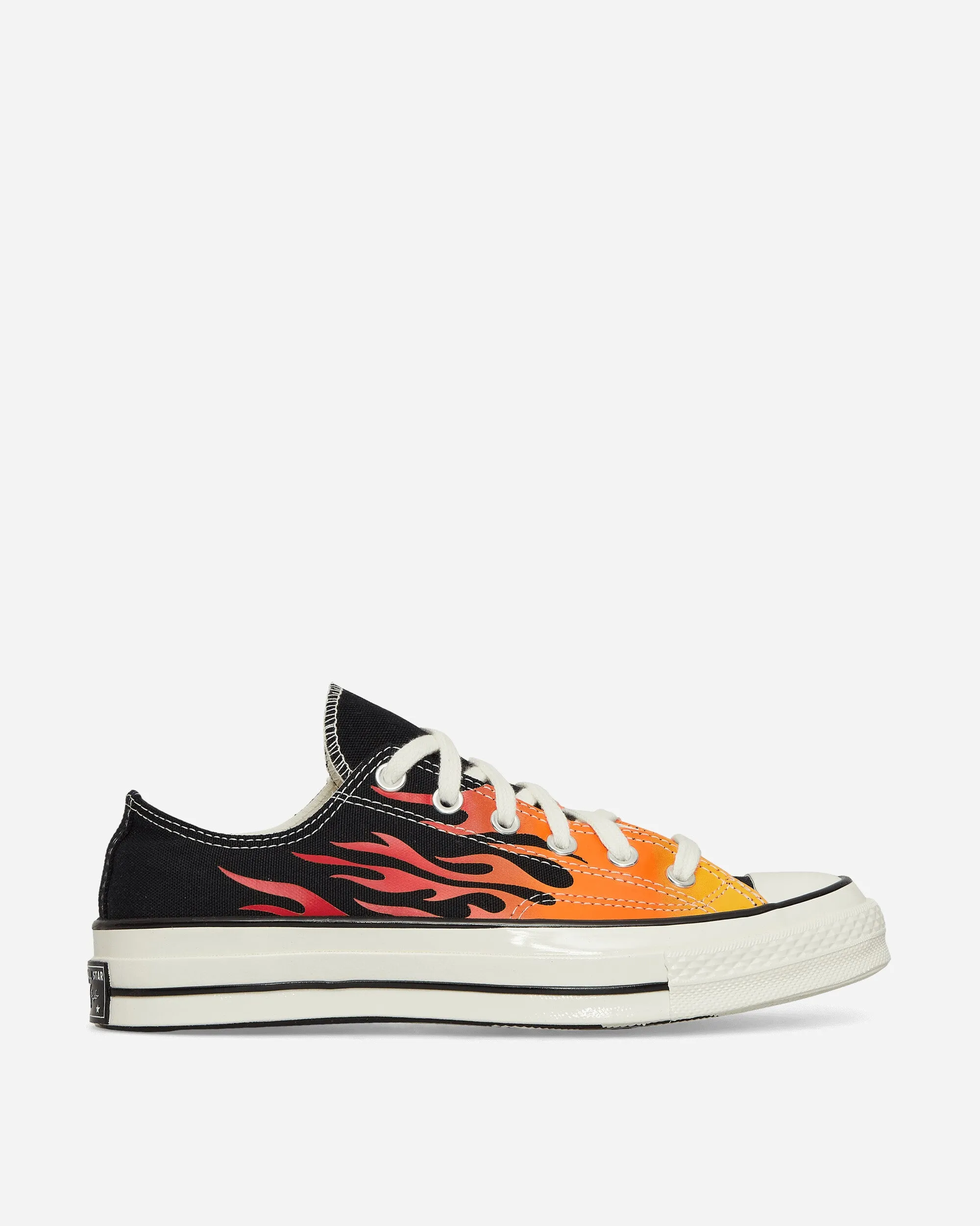 Flat Form Archive Print Chuck 70 Low Sneakers Black / Enamel Red