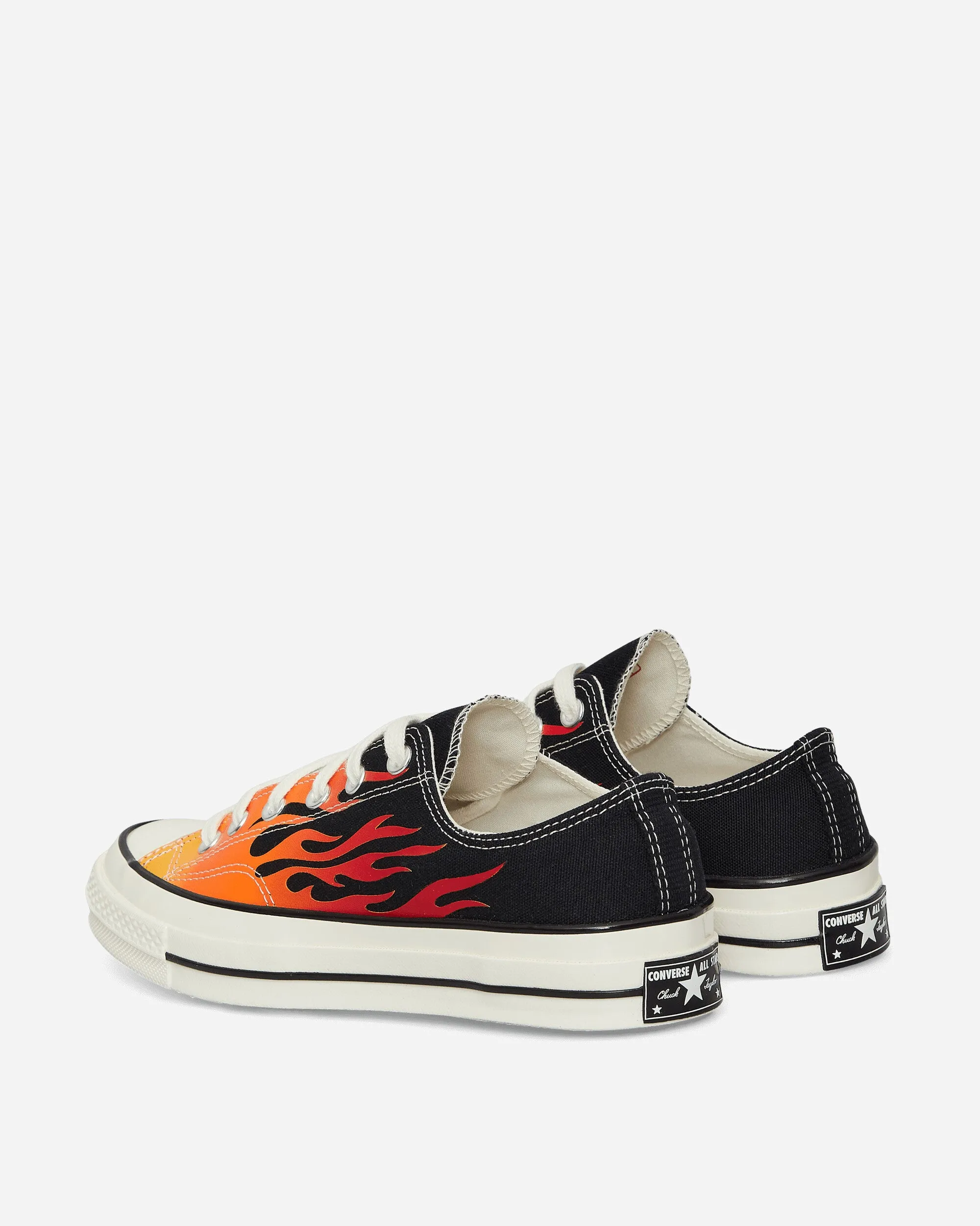 Archive Print Chuck 70 Low Sneakers Black / Enamel Red Comfortable Feel