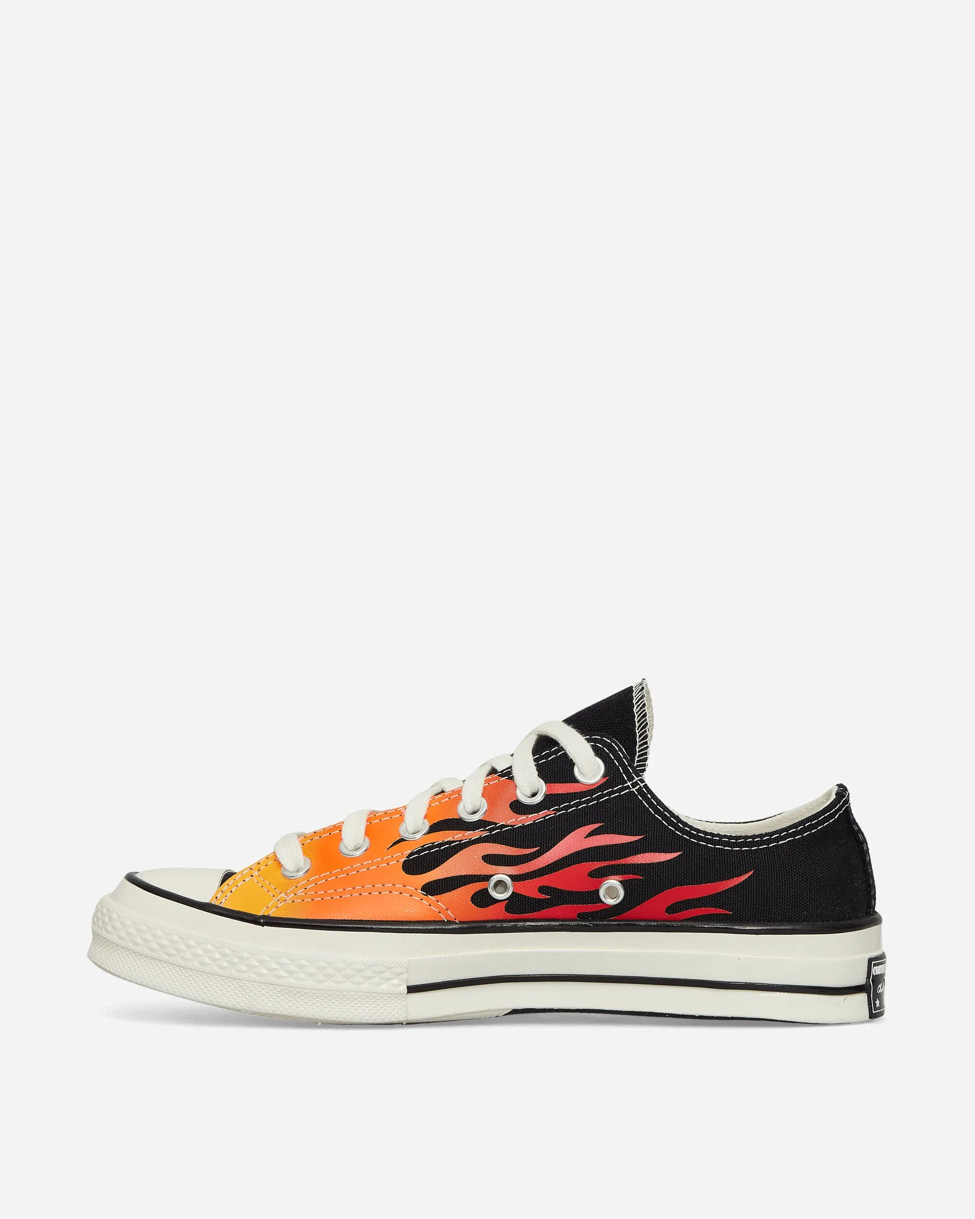French Ease Light Travel Archive Print Chuck 70 Low Sneakers Black / Enamel Red