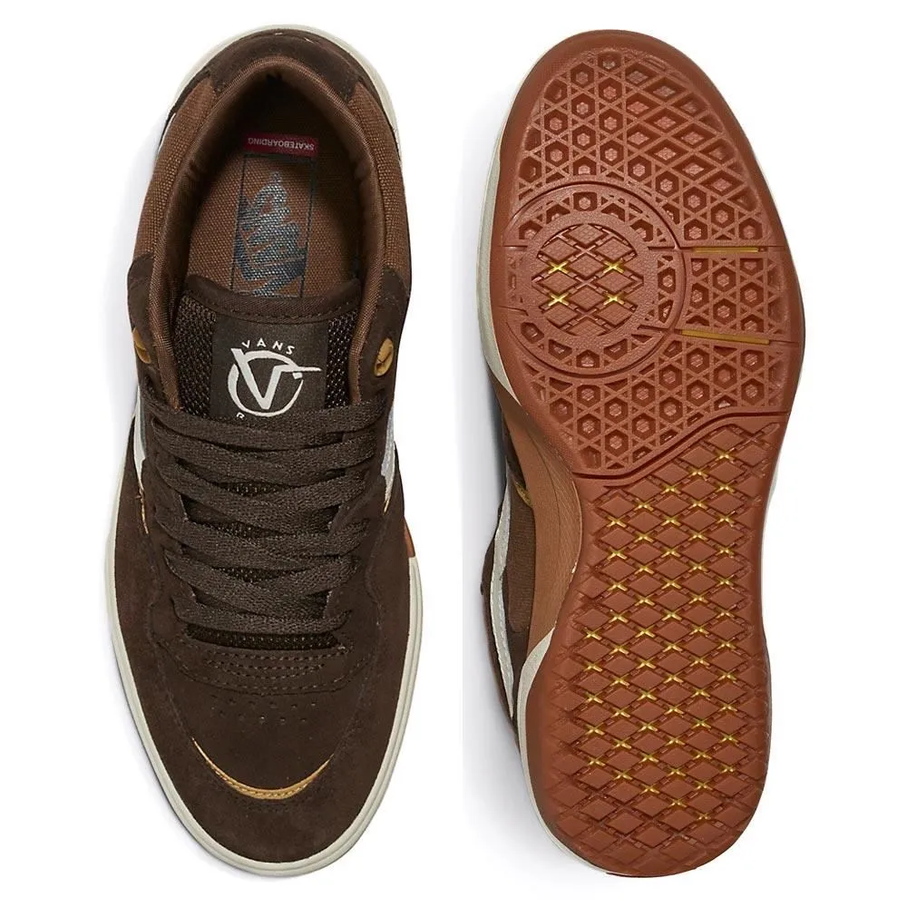 Vans Rowan 2 - Chocolate Brown Slip On Style