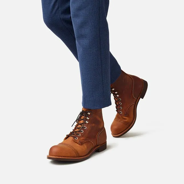Red Wing Iron Ranger Copper Boots - 8085 Effortless Look