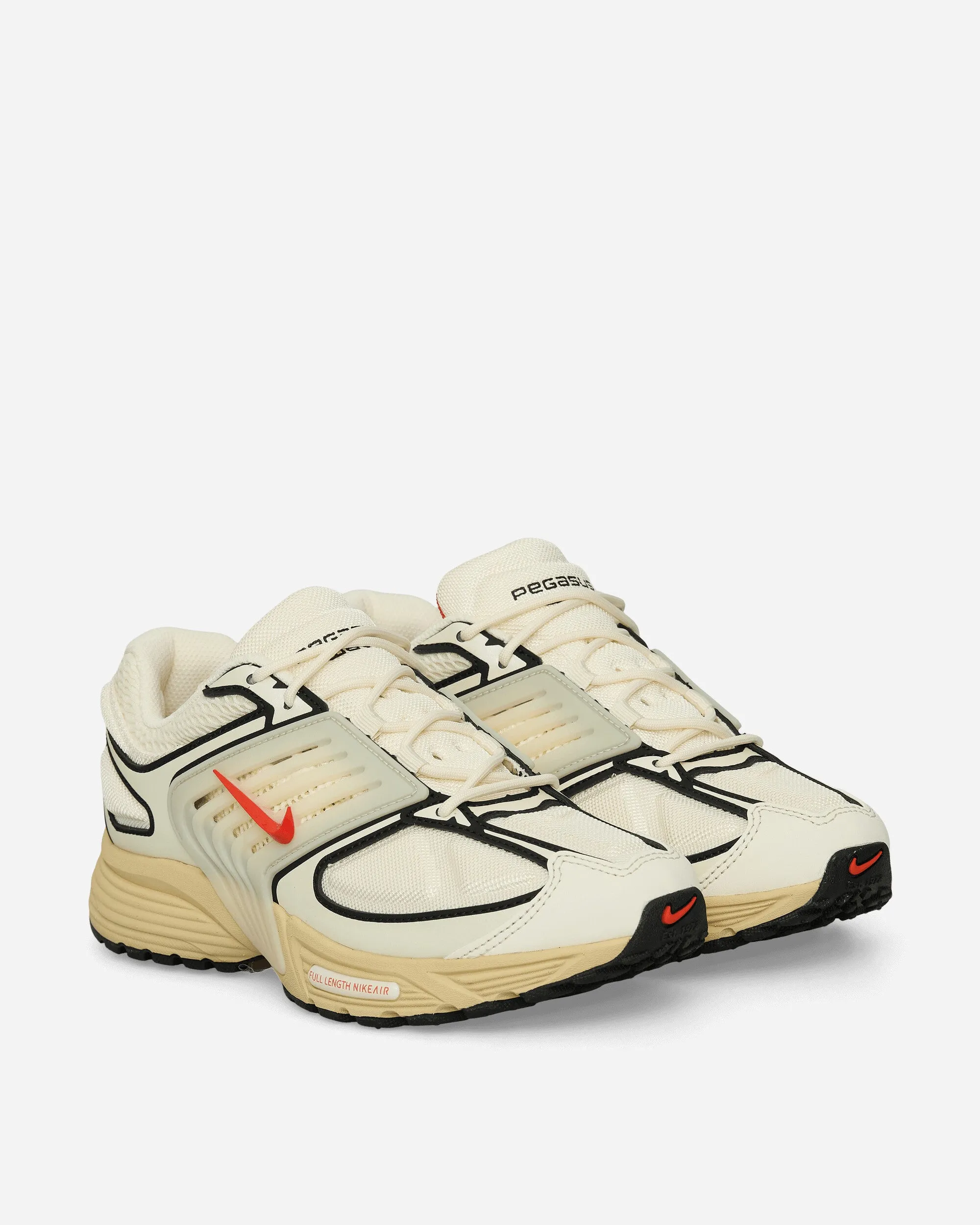 Air Pegasus Wave Sneakers Coconut Milk / Picante Red All Around No Slip