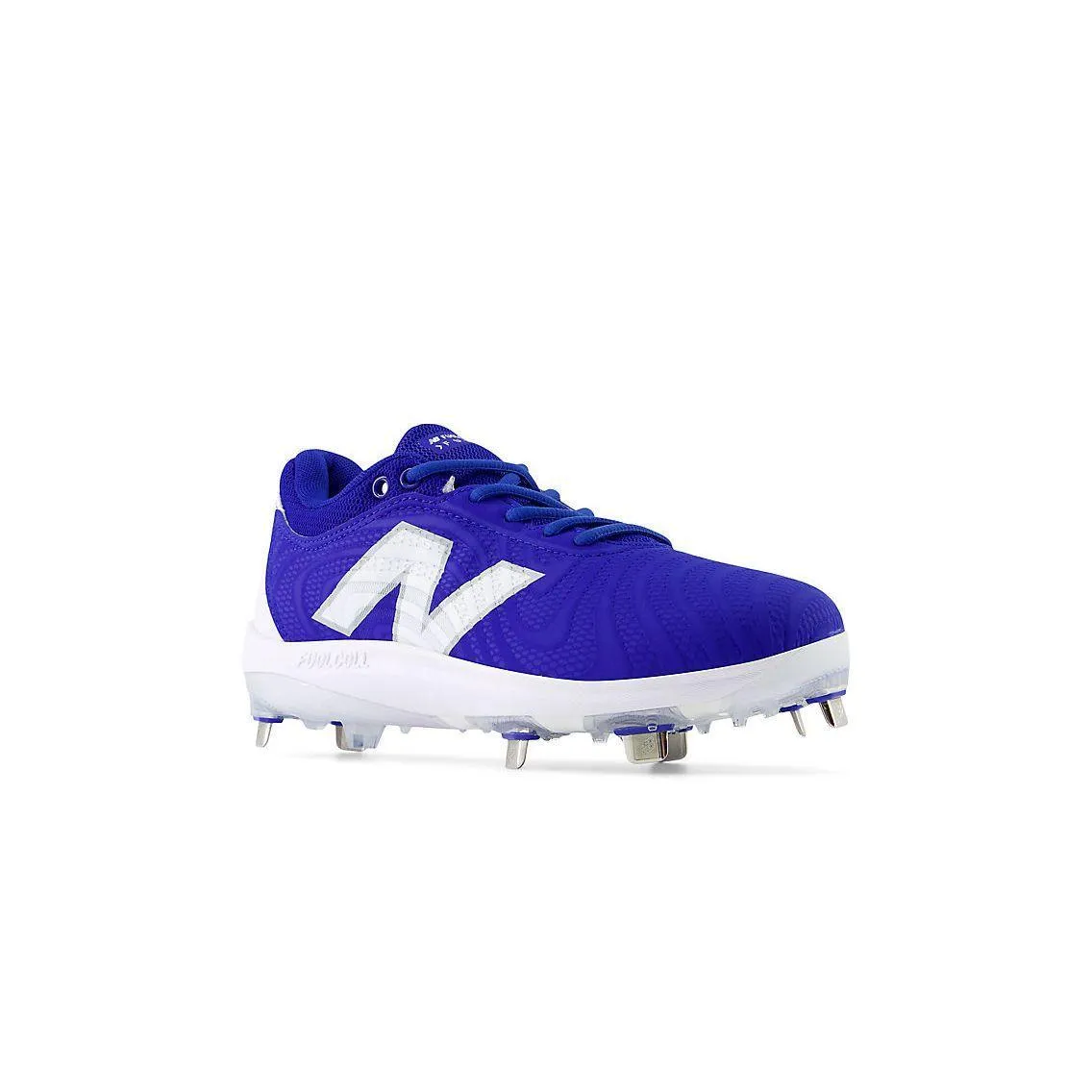 New Balance Women's FuelCell FUSE v4 Metal Fastpitch Softball Cleats - Team Royal / Optic White - SMFUSEB4 Comfortable Stride Anti   Slip Sole