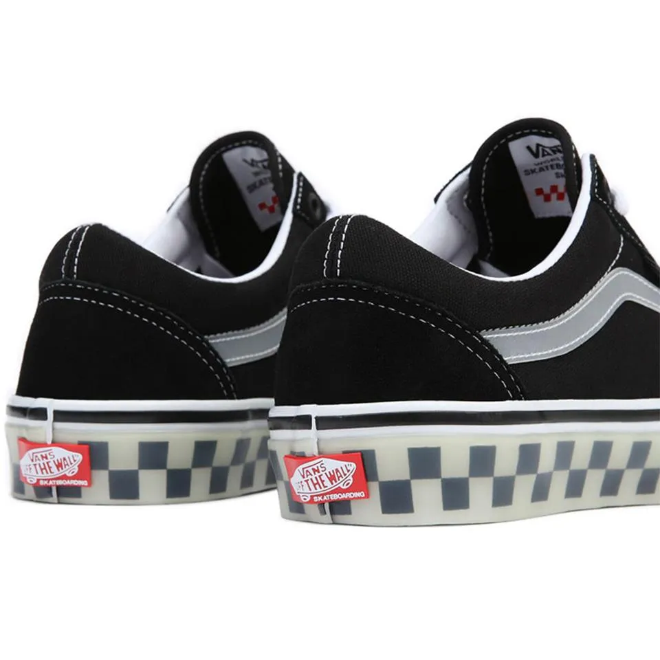 Comfortable ankle Comfortable Movement Vans Skate Old Skool - Translucent Rubber/Black/Clear