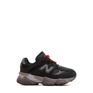 wellness - commitment asphalt - surface running shoes New Balance Kids 9060 Black (TD) IV9060BK