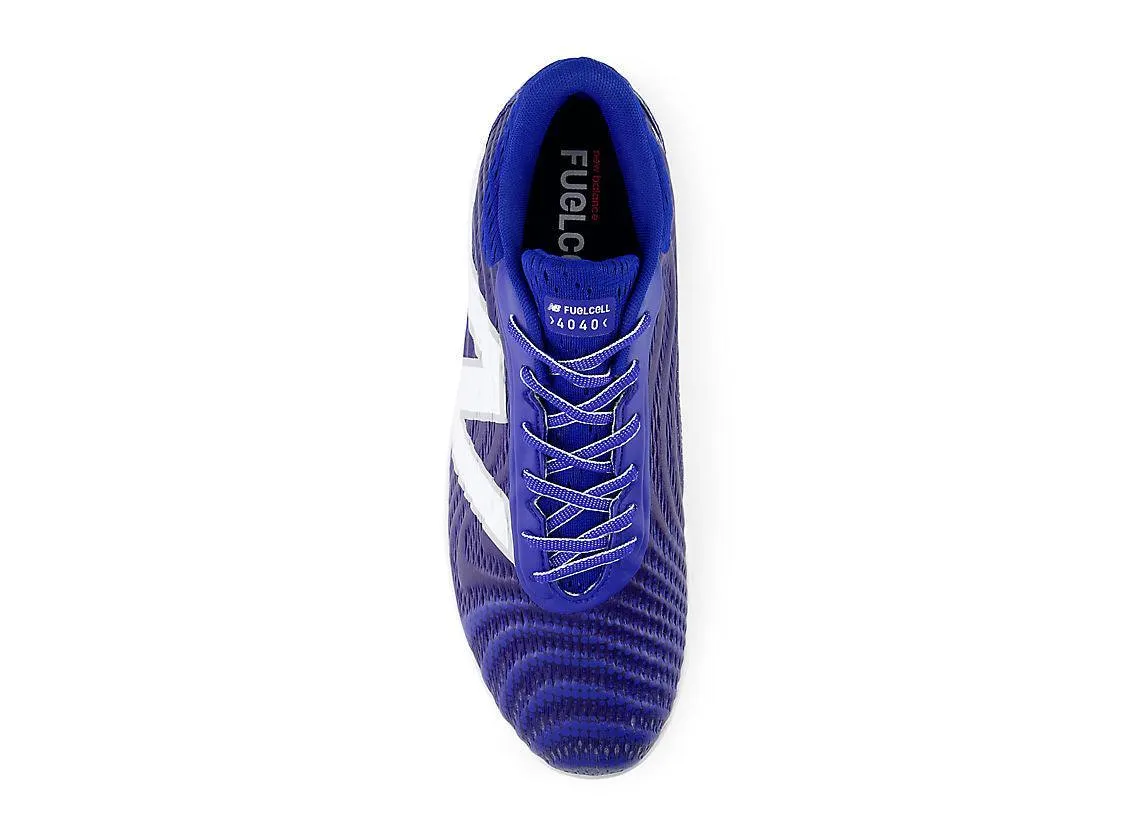 Outdoor Explorer New Balance Men's FuelCell 4040 V7 Metal Baseball Cleats - Team Royal / White - L4040TB7