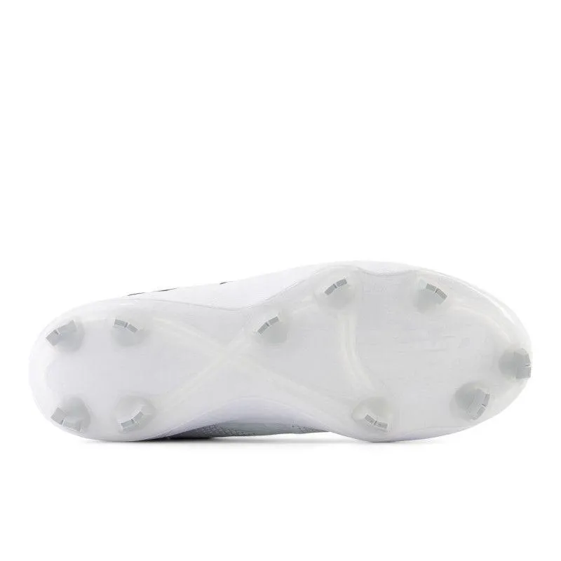 New Balance Men's FuelCell 4040 V7 Mid-Molded Baseball Cleats - White / Raincloud - PM4040W7 Active Use Functional Fit