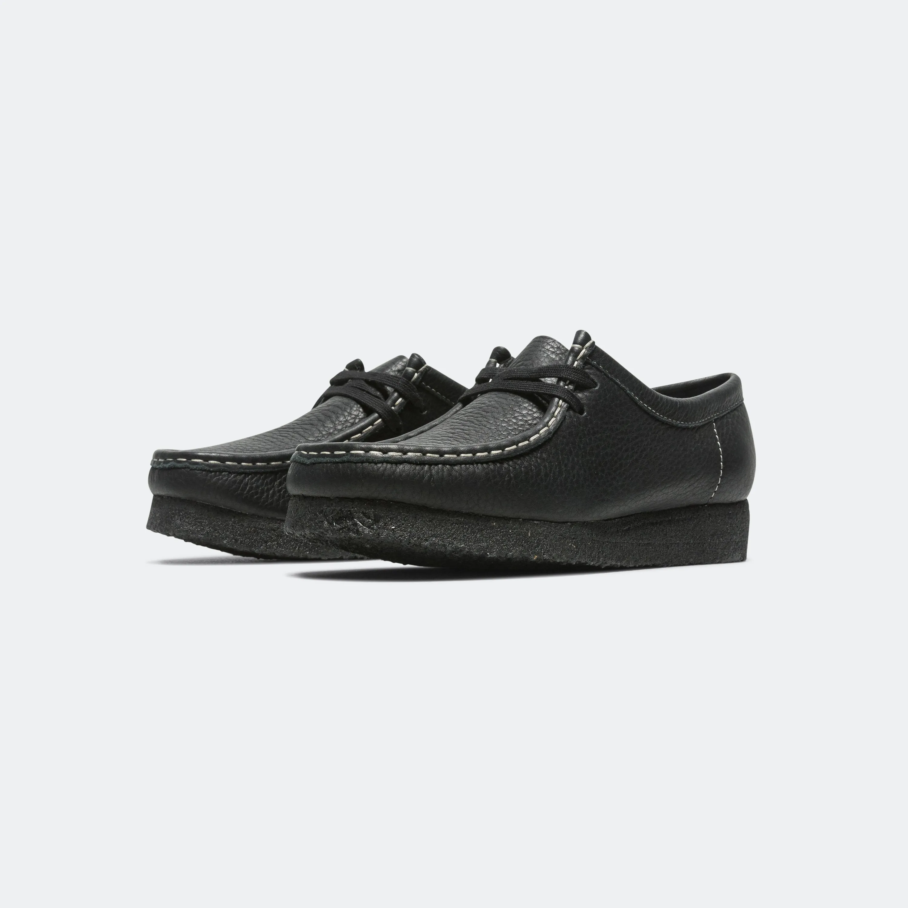 Womens Wallabee - Black Tumbled Leather Thermal Insulation Layer