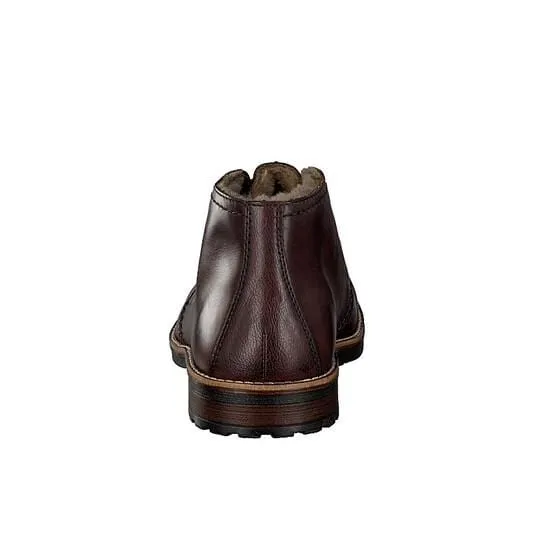 Rieker Lace-up Boot - Brown - 33231-26 Non-Slip Sole