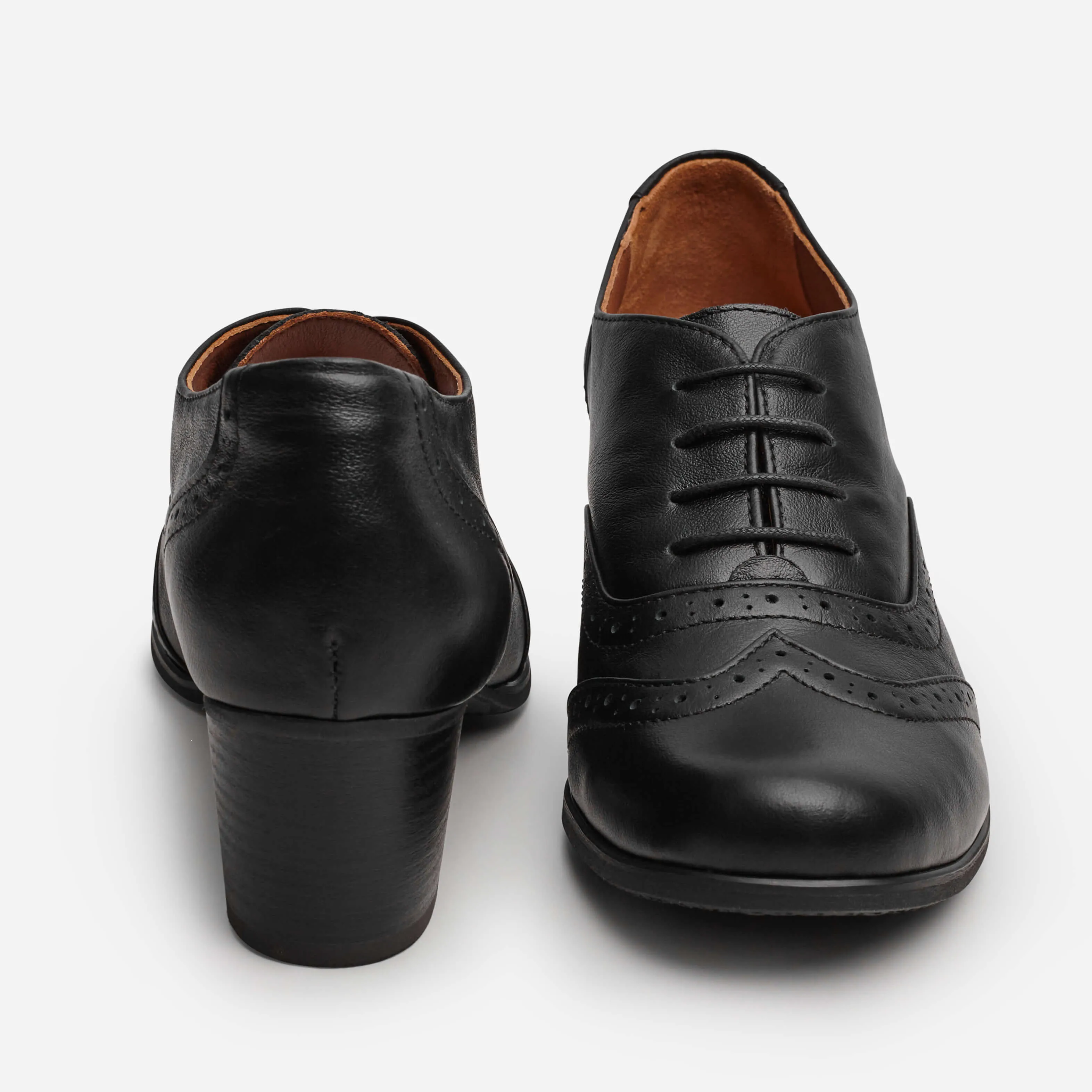 Morgan - Oxford Pumps Sleek Texture