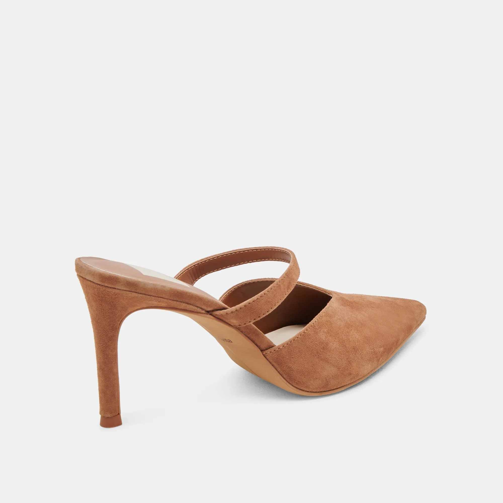 KANIKA HEELS PECAN SUEDE Wedding Heels Flexible Fit