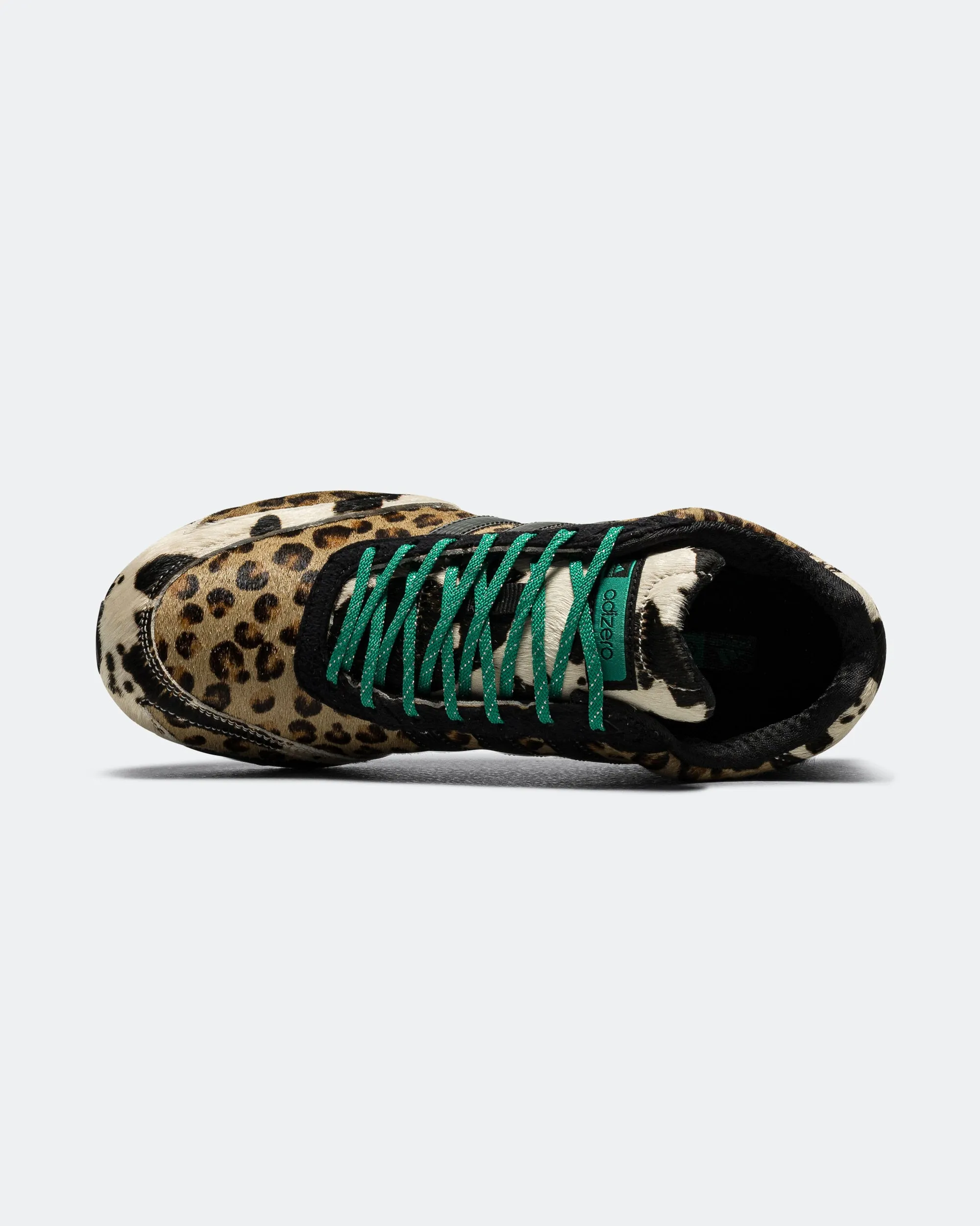 Womens Adizero Adios OG - Grey Two/Core Black-Court Green Pace Balance