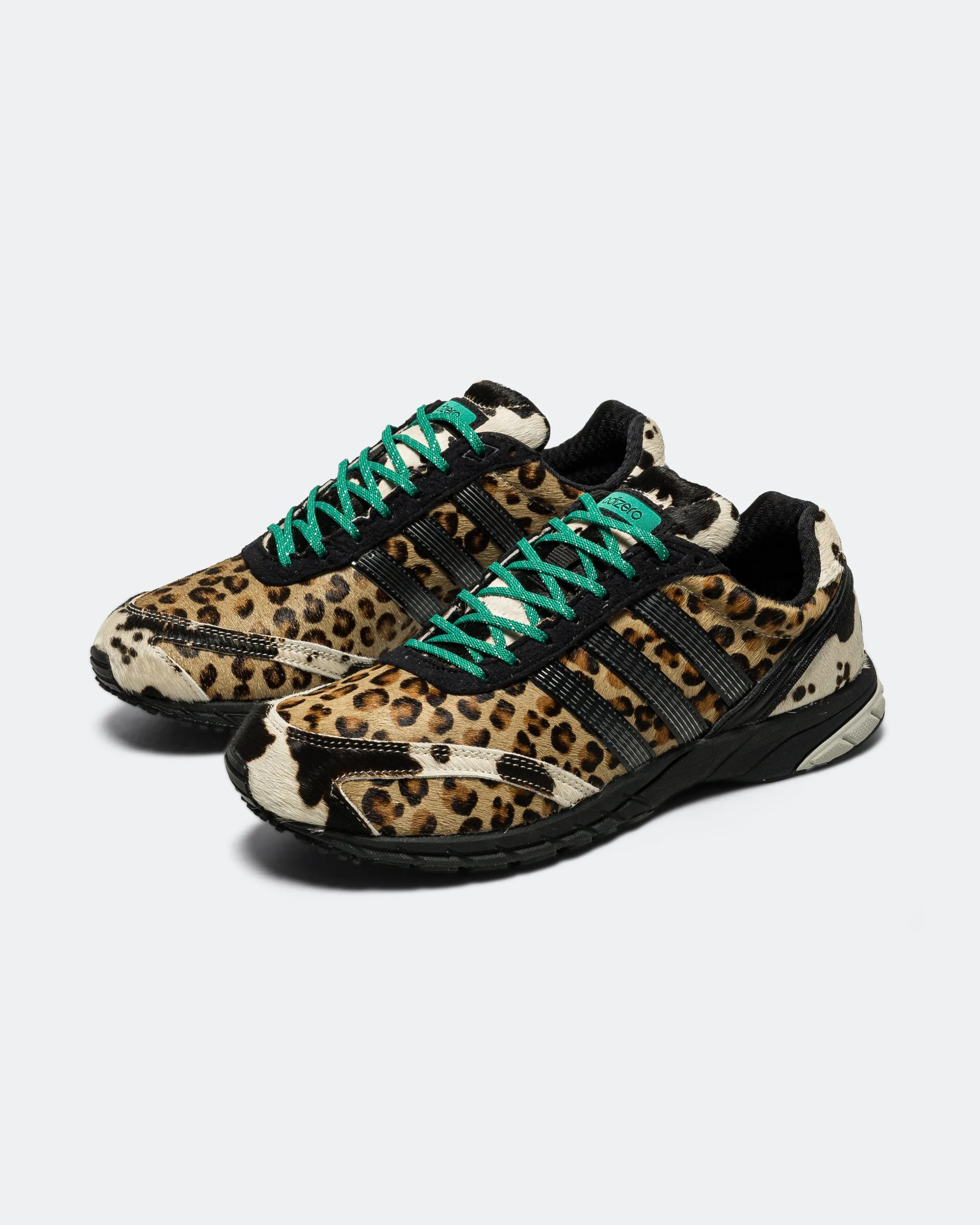 Style Motion Womens Adizero Adios OG - Grey Two/Core Black-Court Green