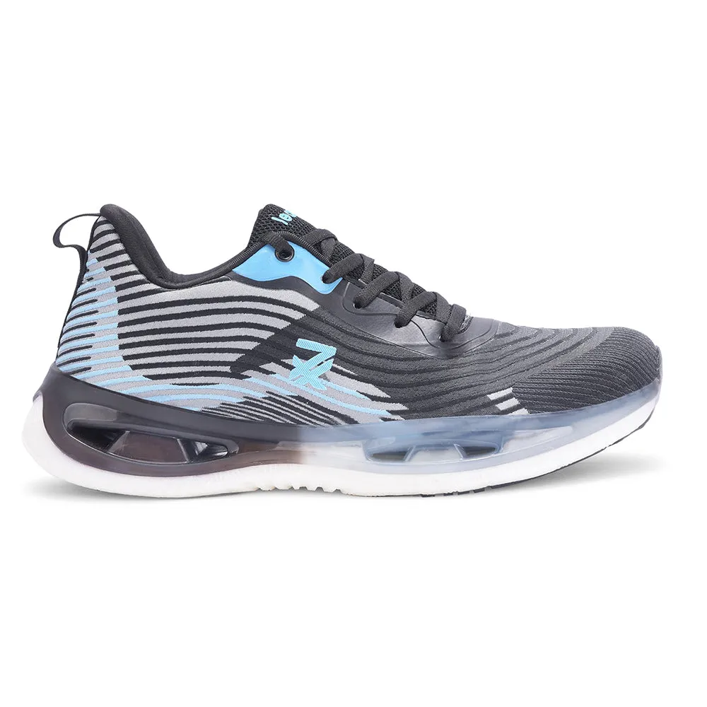 Leap7x By Liberty Men RW-09 Black Sports Lacing Shoes performance - design shoes machine - washable - convenience shoes