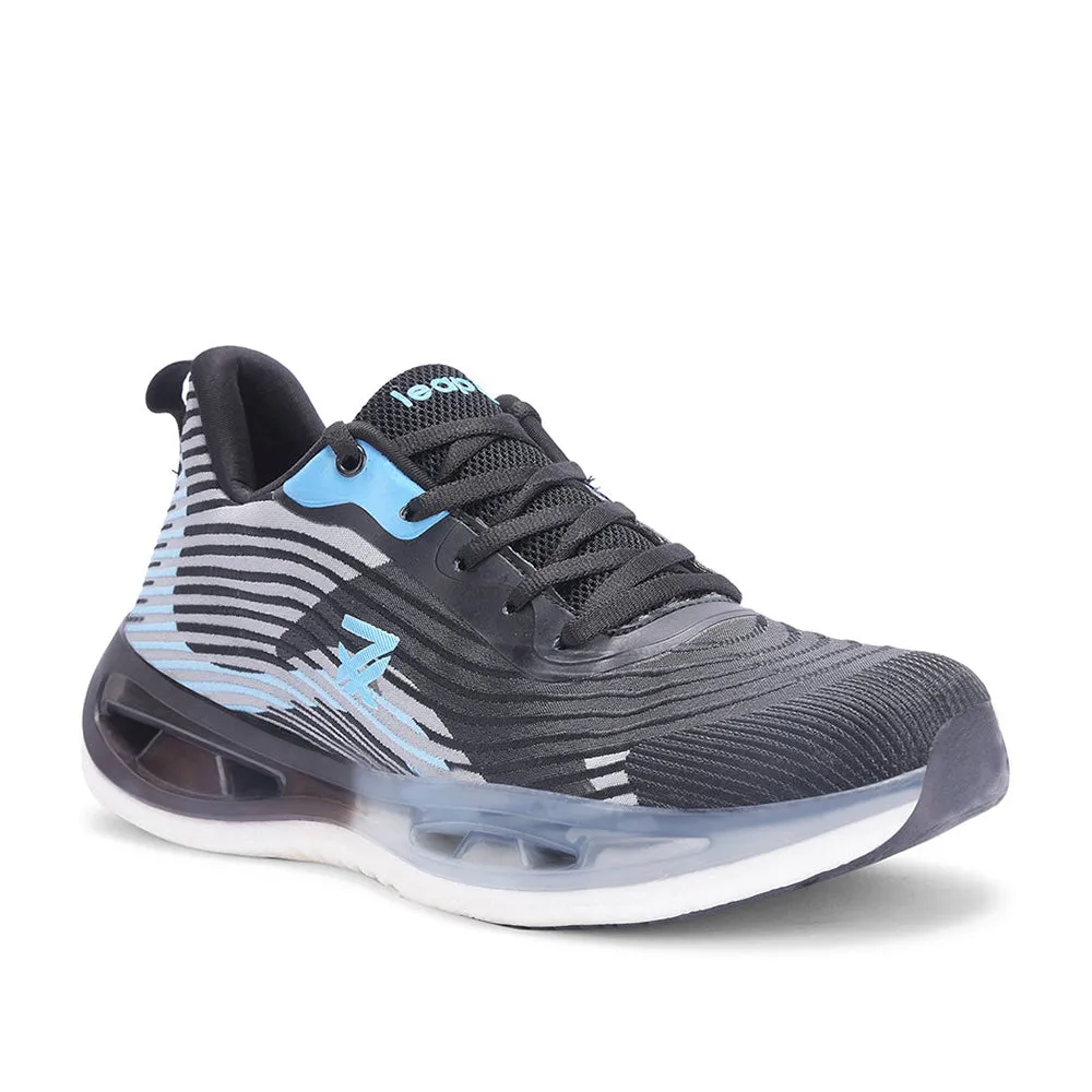 Fashionable appearance Leap7x By Liberty Men RW-09 Black Sports Lacing Shoes