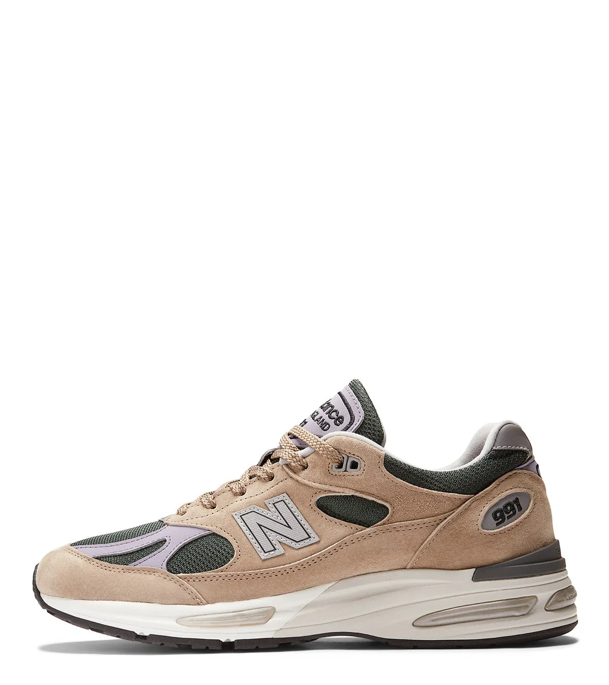 Padded Support New Balance x Made In UK 991v2 Tan